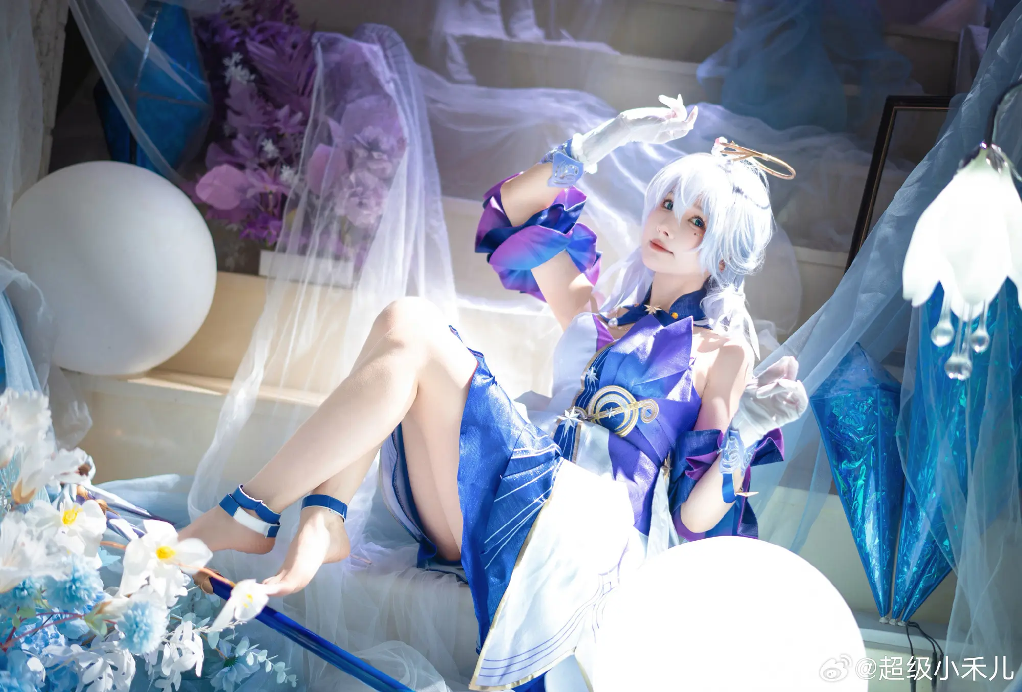 COSPLAY 拍点鸡翅膀女孩！ 崩坏：星穹铁道 知更鸟@超级小禾儿 COSPLAY-第6张