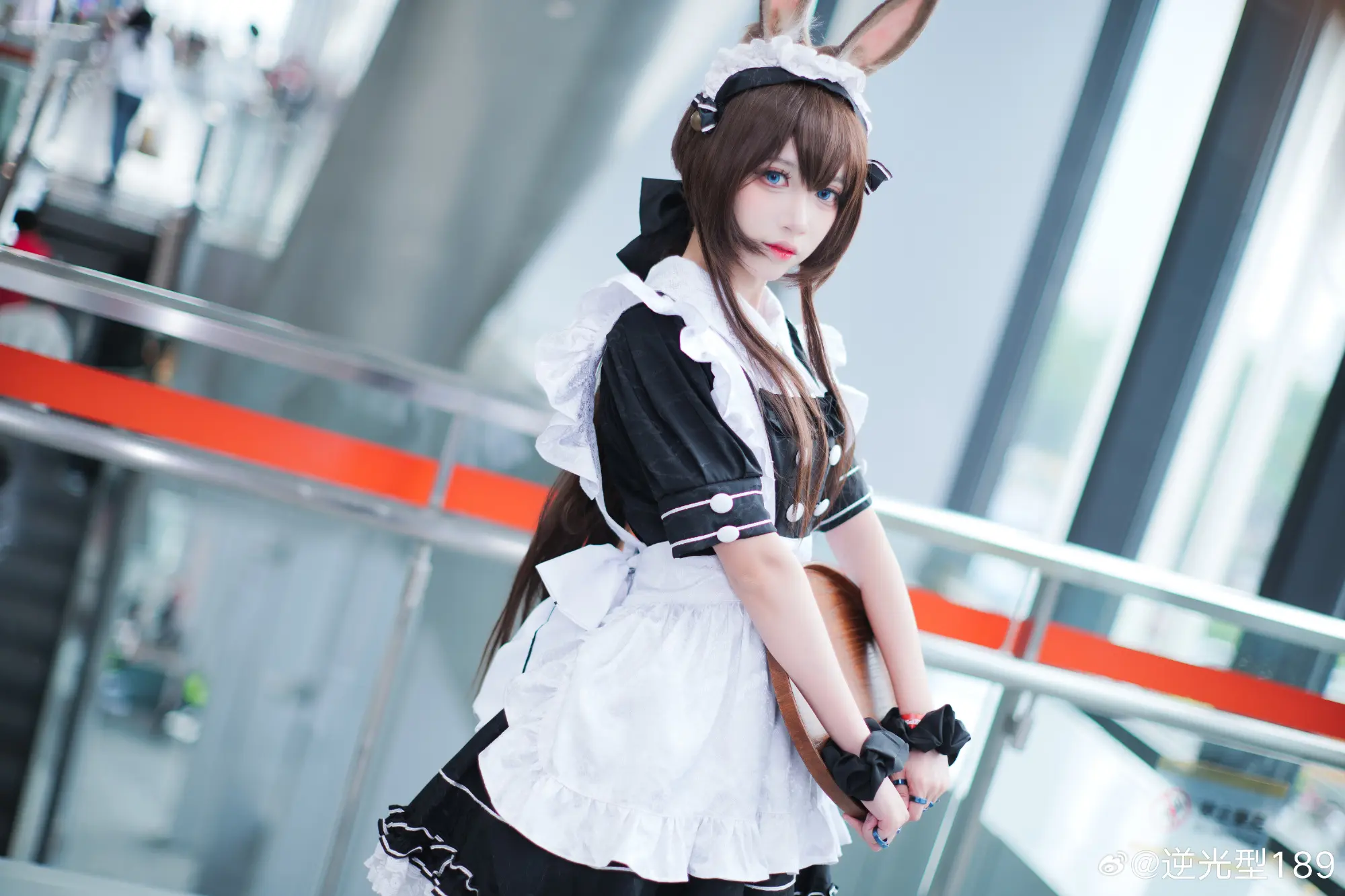 COSPLAY 明日方舟 啊米娅@逆光型189-公众号小姨ai