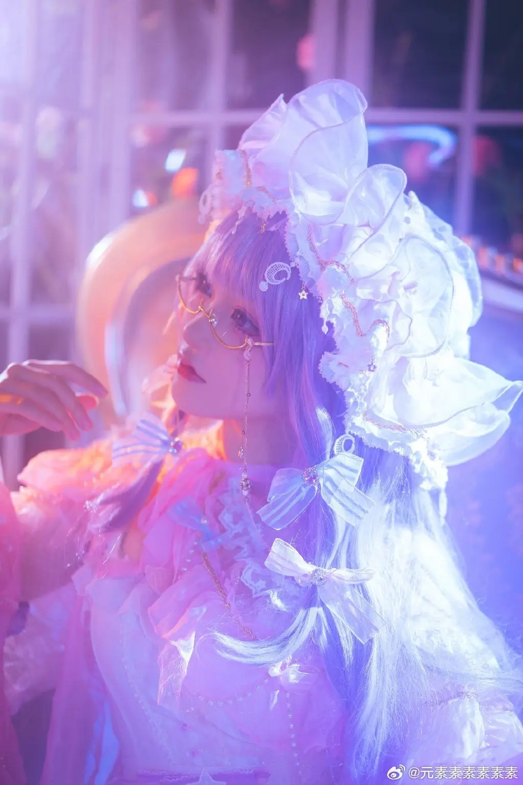 COSPLAY 东方project 帕秋莉·诺蕾姬@元素素素素素素-公众号小姨ai