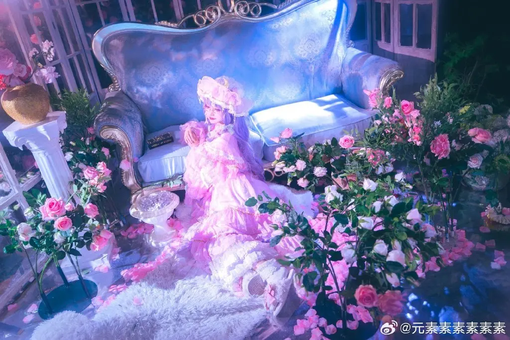 COSPLAY 东方project 帕秋莉·诺蕾姬@元素素素素素素 COSPLAY-第11张