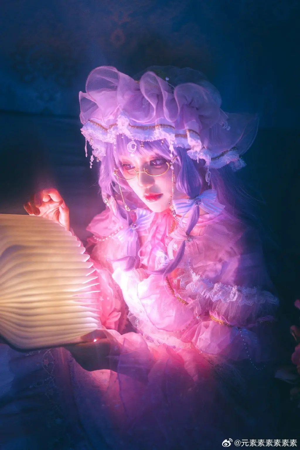 COSPLAY 东方project 帕秋莉·诺蕾姬@元素素素素素素 COSPLAY-第16张
