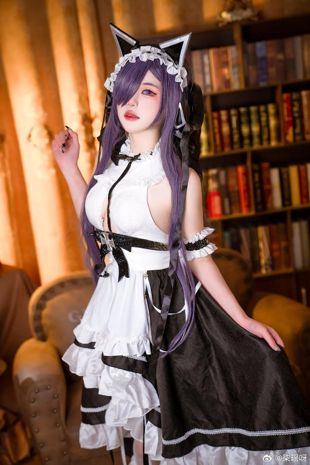 cosplay 碧蓝航线@柒瑶呀-公众号小姨ai