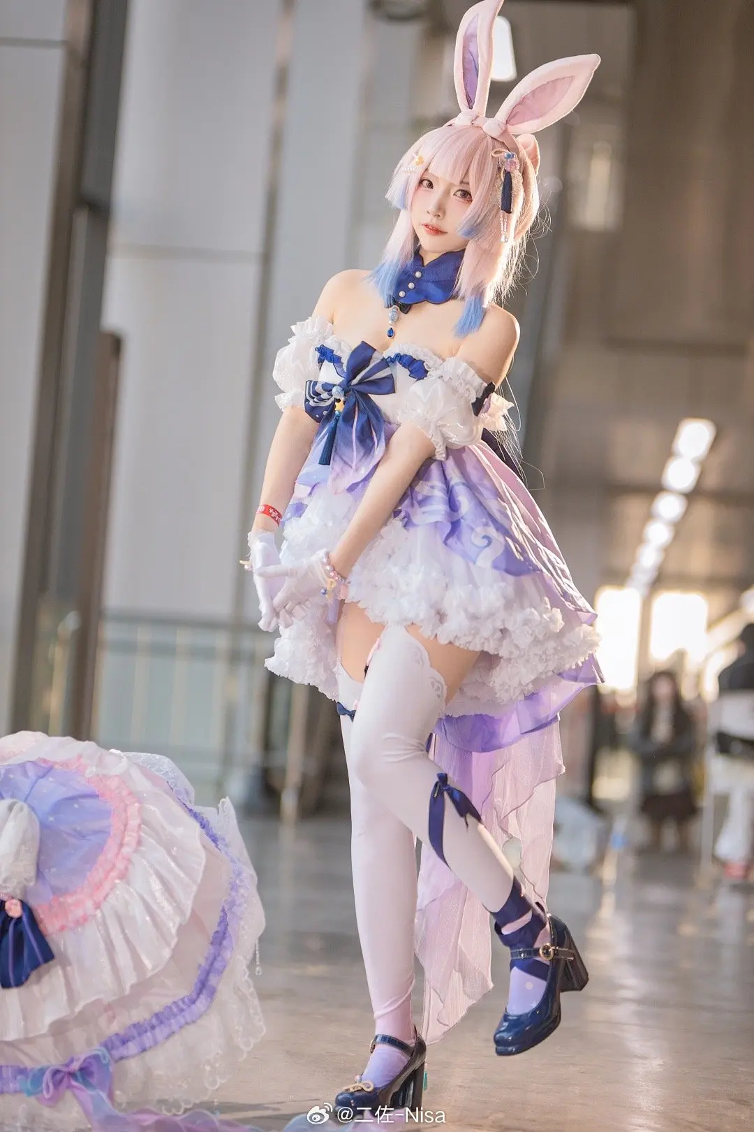 COSPLAY 萤火虫第三天的心海 原神 珊瑚宫心海@二佐-Nisa COSPLAY-第5张