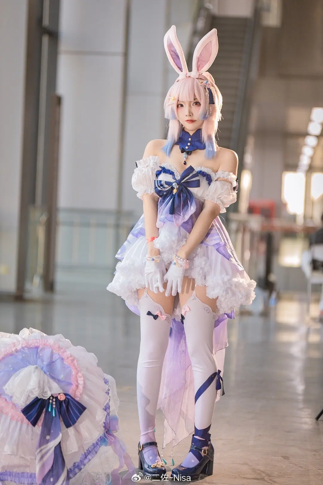 COSPLAY 萤火虫第三天的心海 原神 珊瑚宫心海@二佐-Nisa COSPLAY-第6张
