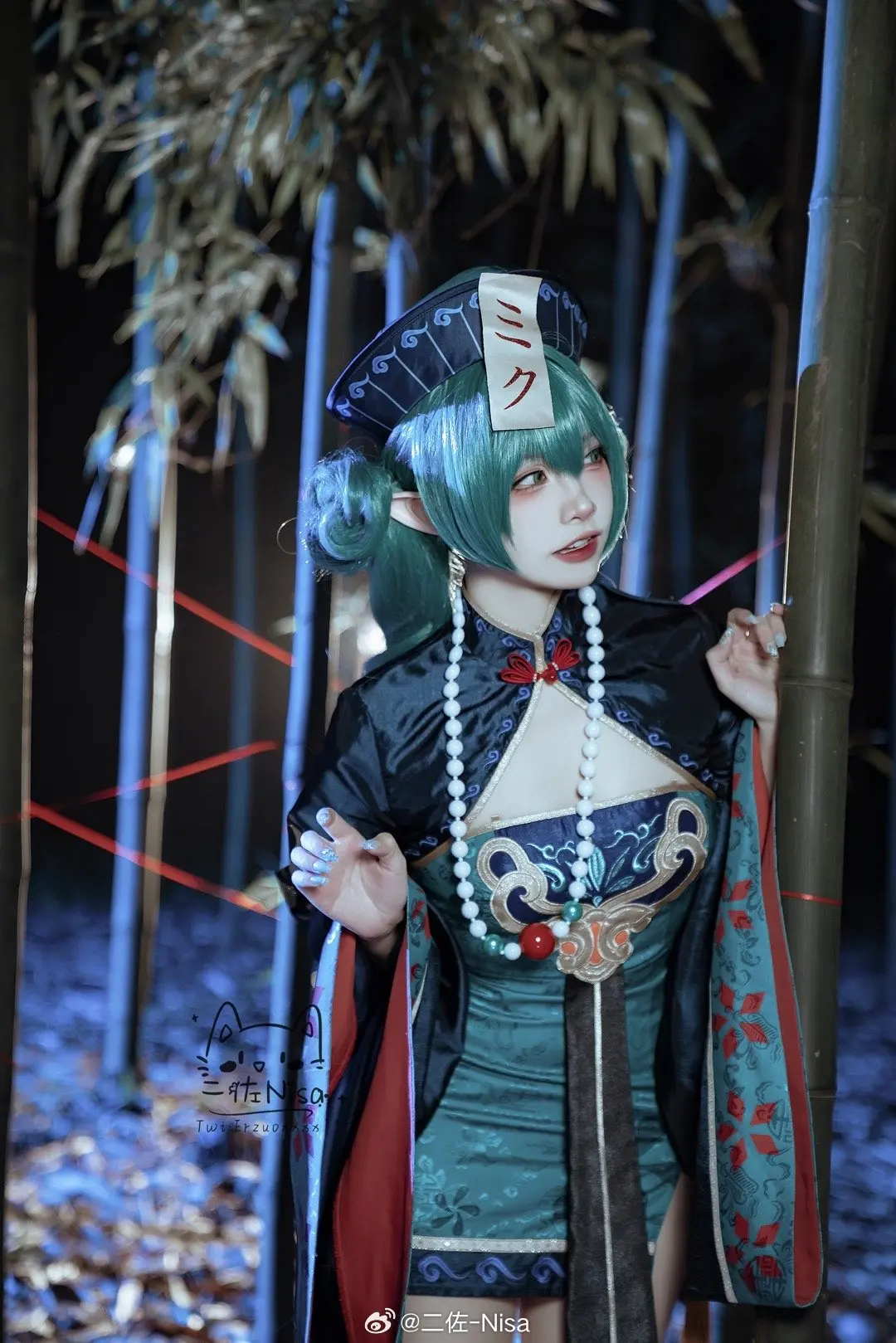 ‎COSPLAY 僵尸出没！要注意哦~ 初音未来@二佐-Nisa-公众号小姨ai
