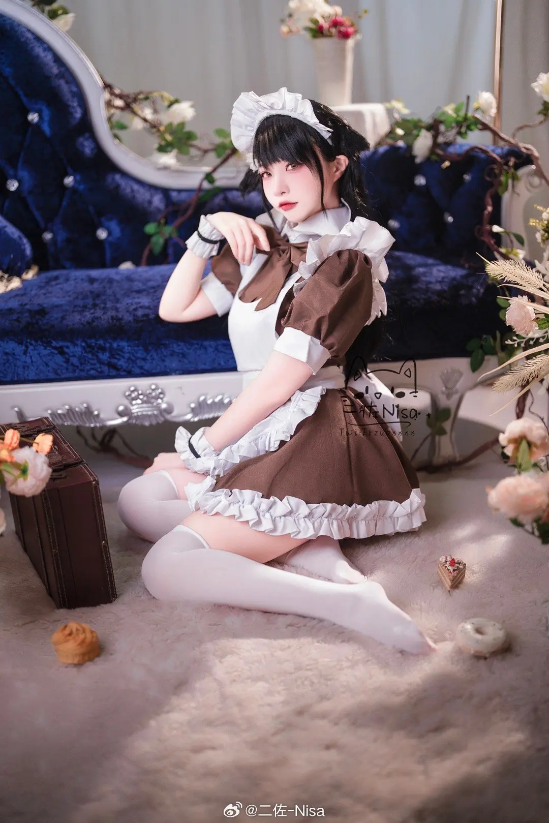 COSPLAY ~只要想到指挥官会来视察，就算是杂事感觉也能更加努力完成了！…至于努力之后会有什么变化…嗯~能让指挥官高兴就好了~ 碧蓝航线 鸟海@二佐-Nisa COSPLAY-第3张