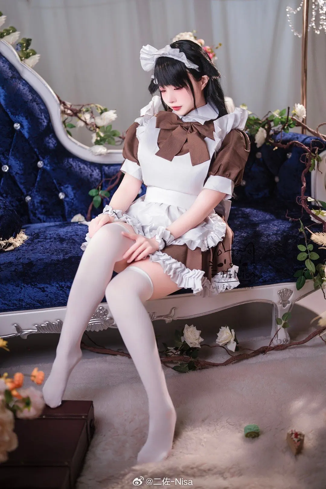 COSPLAY ~只要想到指挥官会来视察，就算是杂事感觉也能更加努力完成了！…至于努力之后会有什么变化…嗯~能让指挥官高兴就好了~ 碧蓝航线 鸟海@二佐-Nisa COSPLAY-第4张