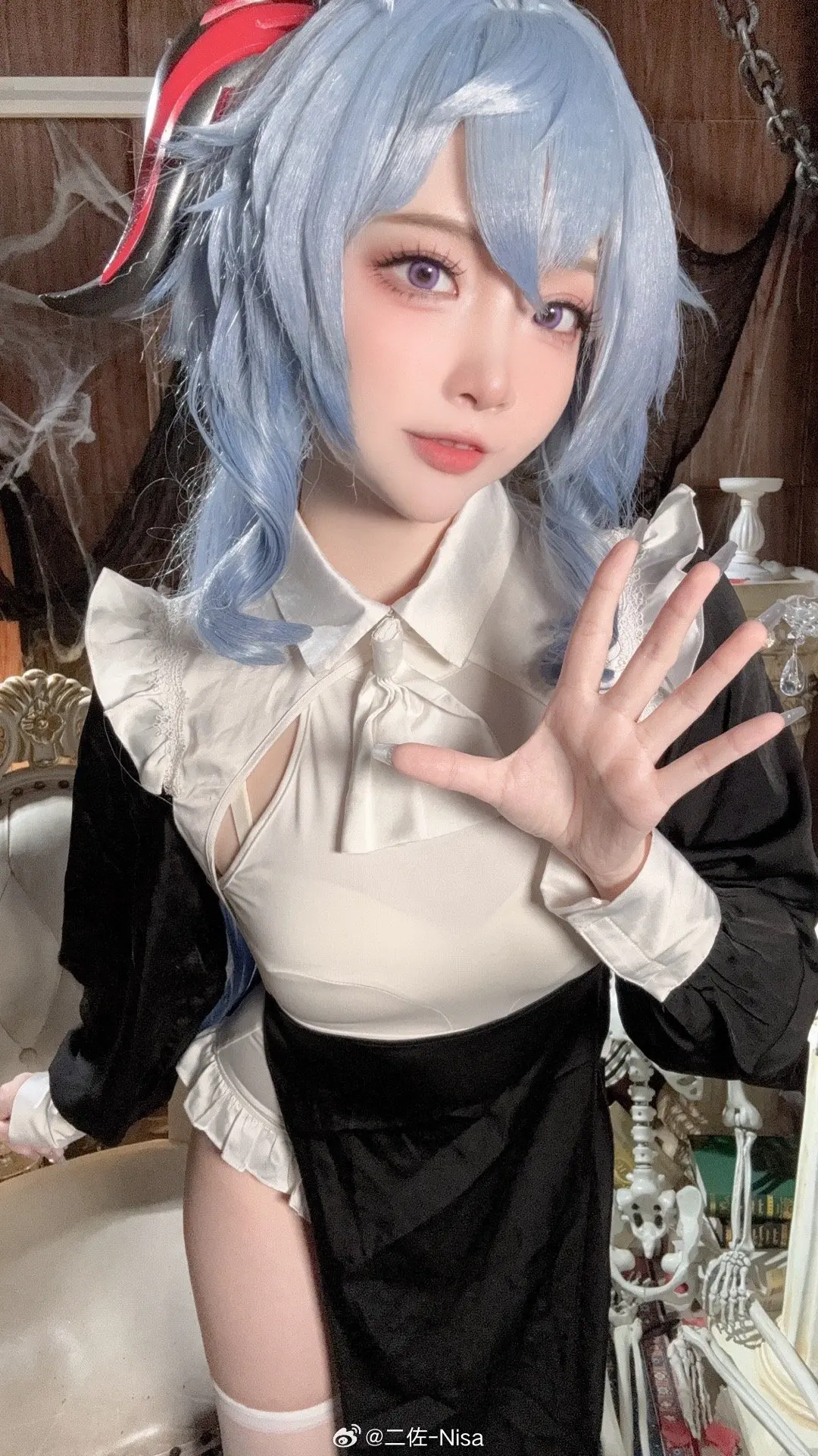 COSPLAY 本收纳内容之一 原神 甘雨@二佐-Nisa-公众号小姨ai