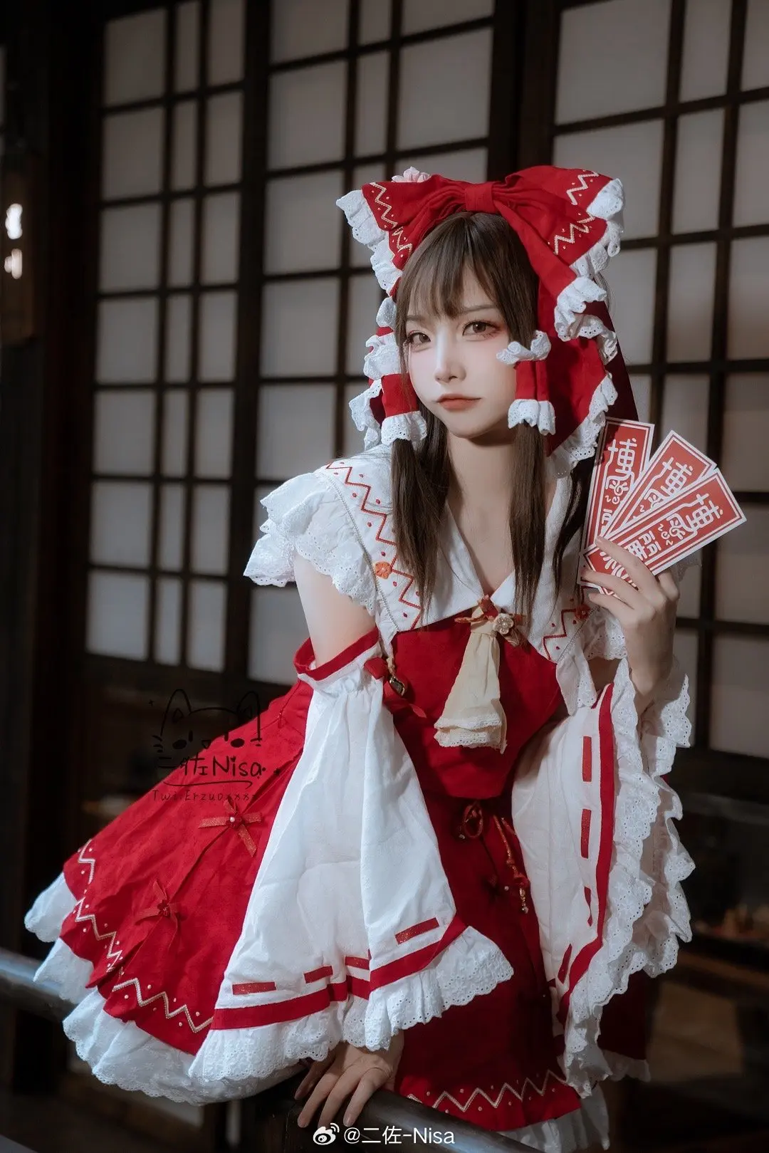 COSPLAY 是幻想乡的巫女呀 东方project 博丽灵梦@二佐-Nisa COSPLAY-第4张