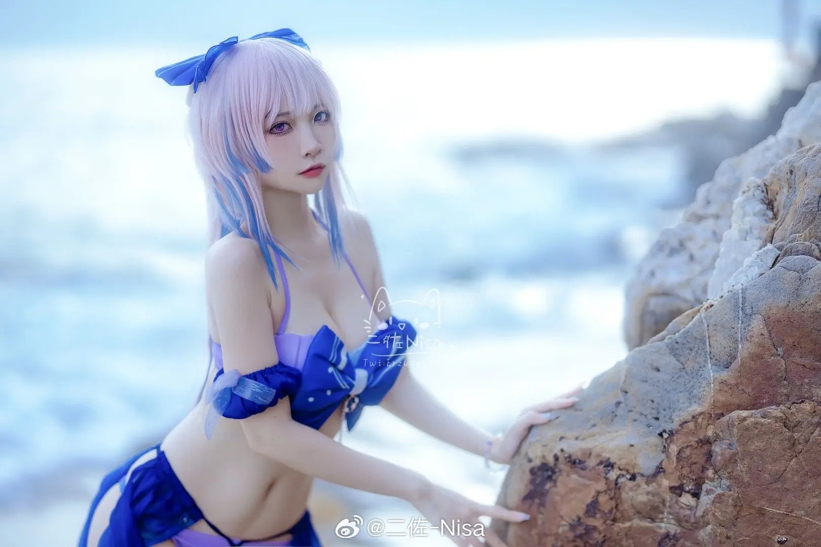 COSPLAY 旅行者，夏天来了啊 原神 珊瑚宫心海@-二佐Nisa- COSPLAY-第9张