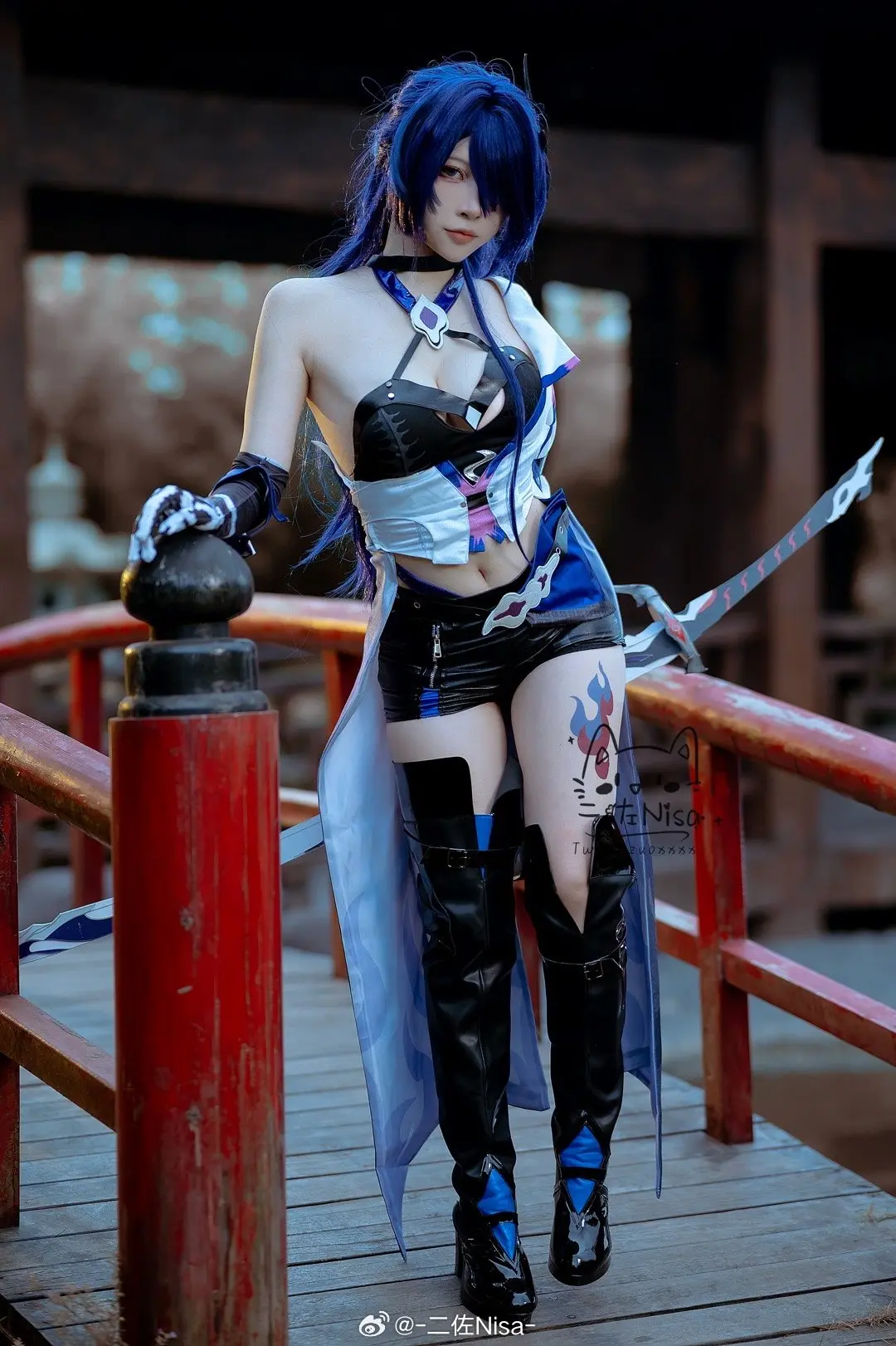 COSPLAY 崩坏：星穹铁道 黄泉@-二佐Nisa- COSPLAY-第3张