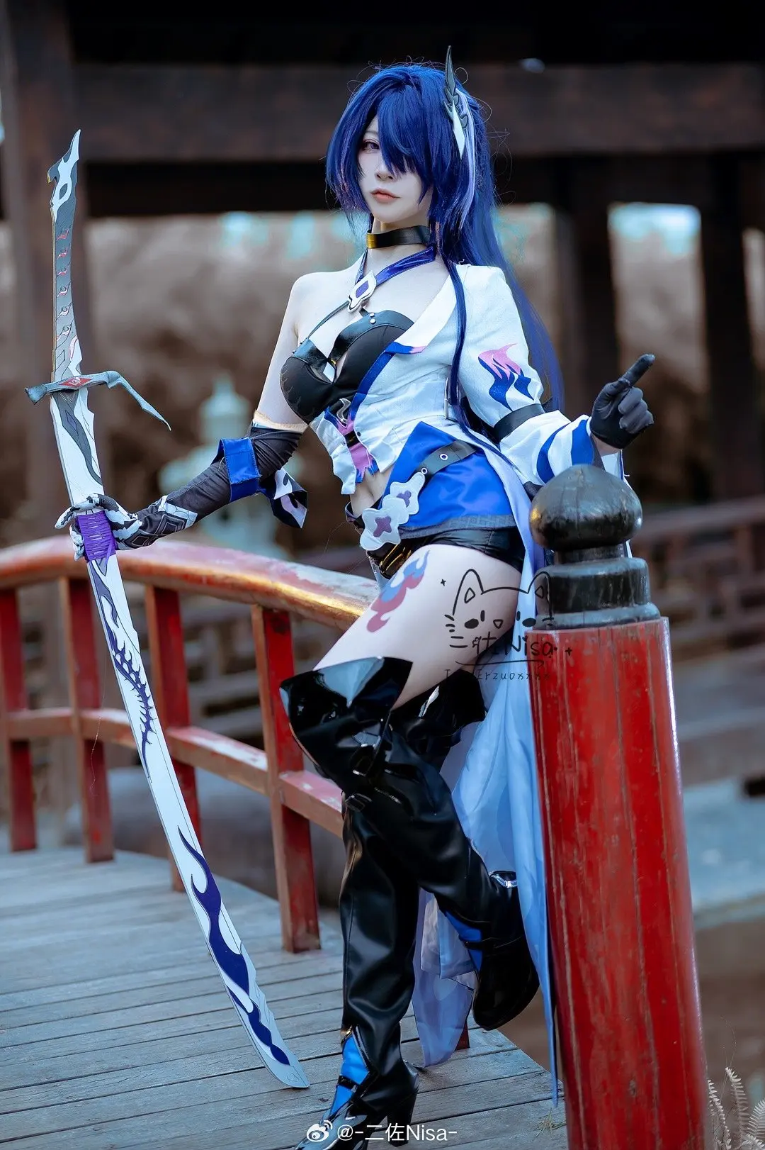 COSPLAY 崩坏：星穹铁道 黄泉@-二佐Nisa- COSPLAY-第6张