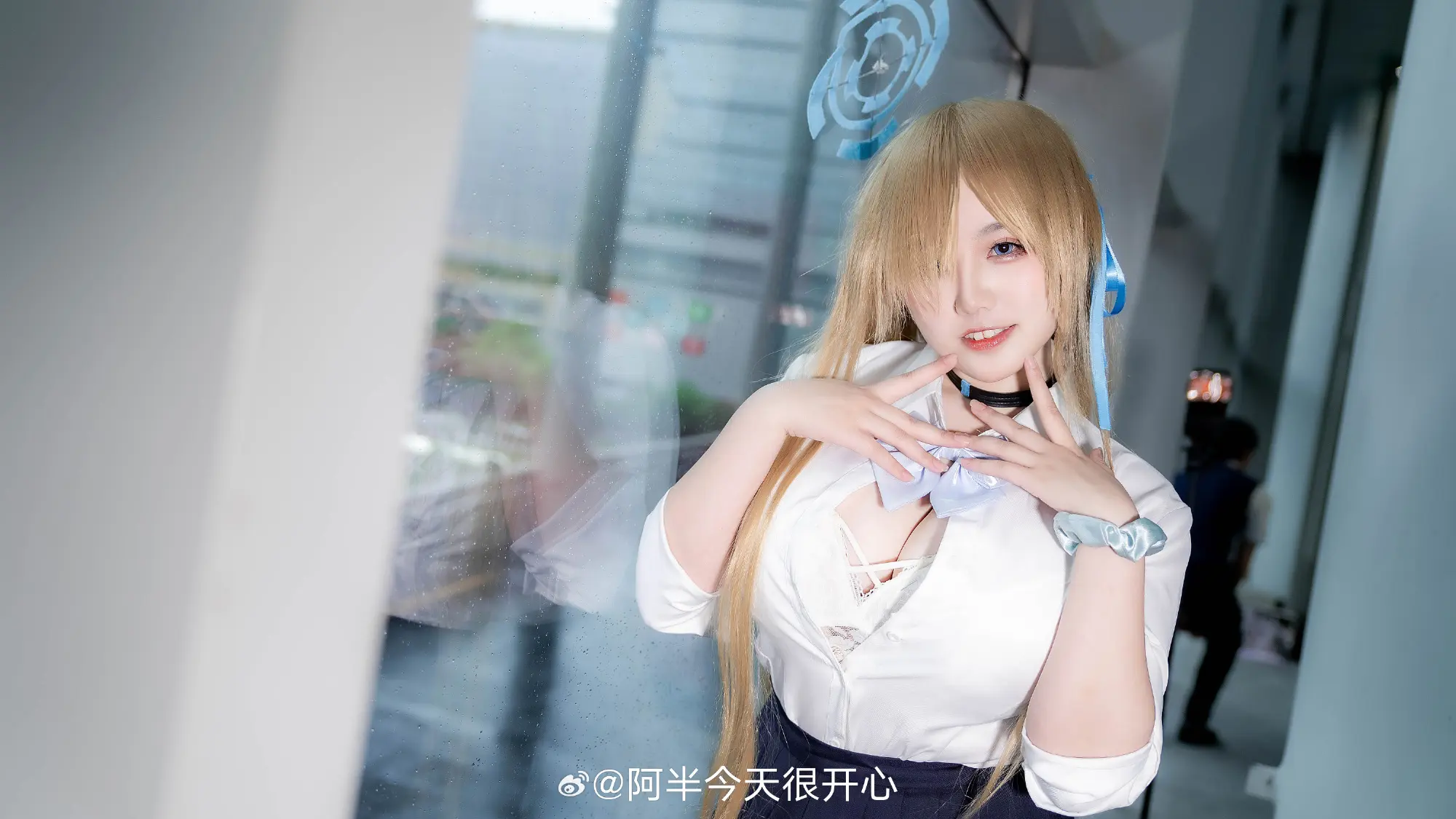 COSPLAY 蔚蓝档案 一之濑明日奈@阿半今天很开心 COSPLAY-第9张