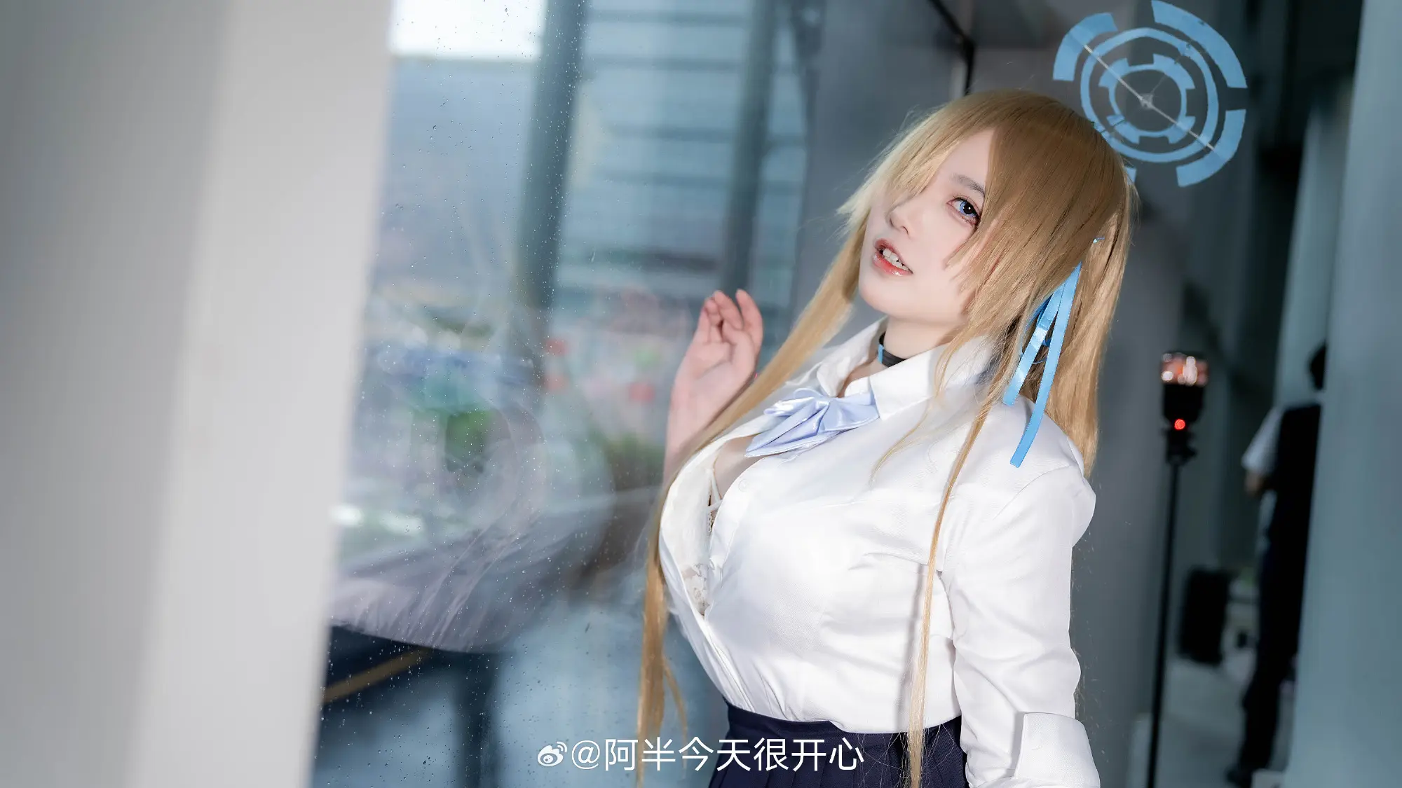 COSPLAY 蔚蓝档案 一之濑明日奈@阿半今天很开心 COSPLAY-第7张
