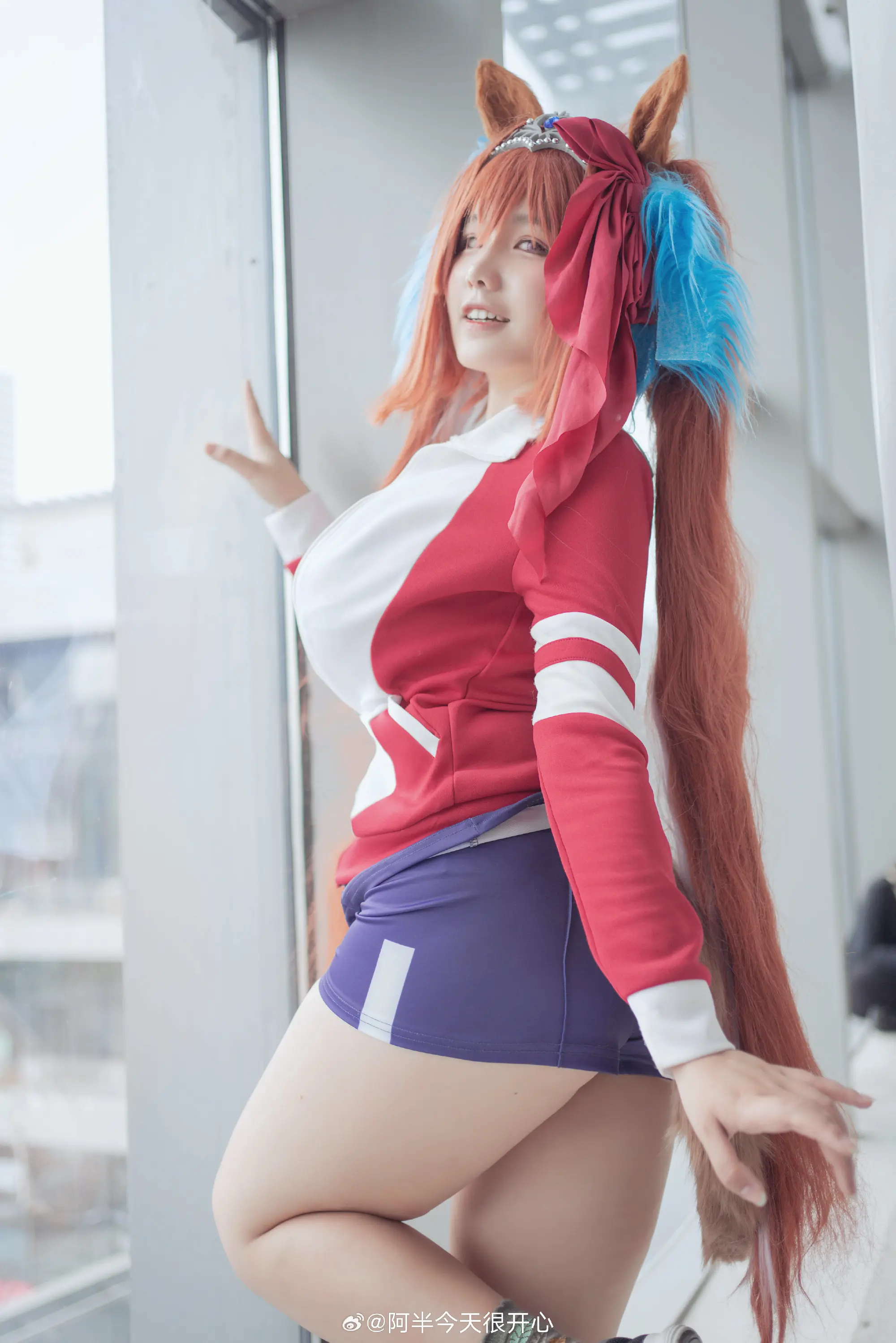 COSPLAY 赛马娘 大和赤骥@阿半今天很开心 COSPLAY-第3张