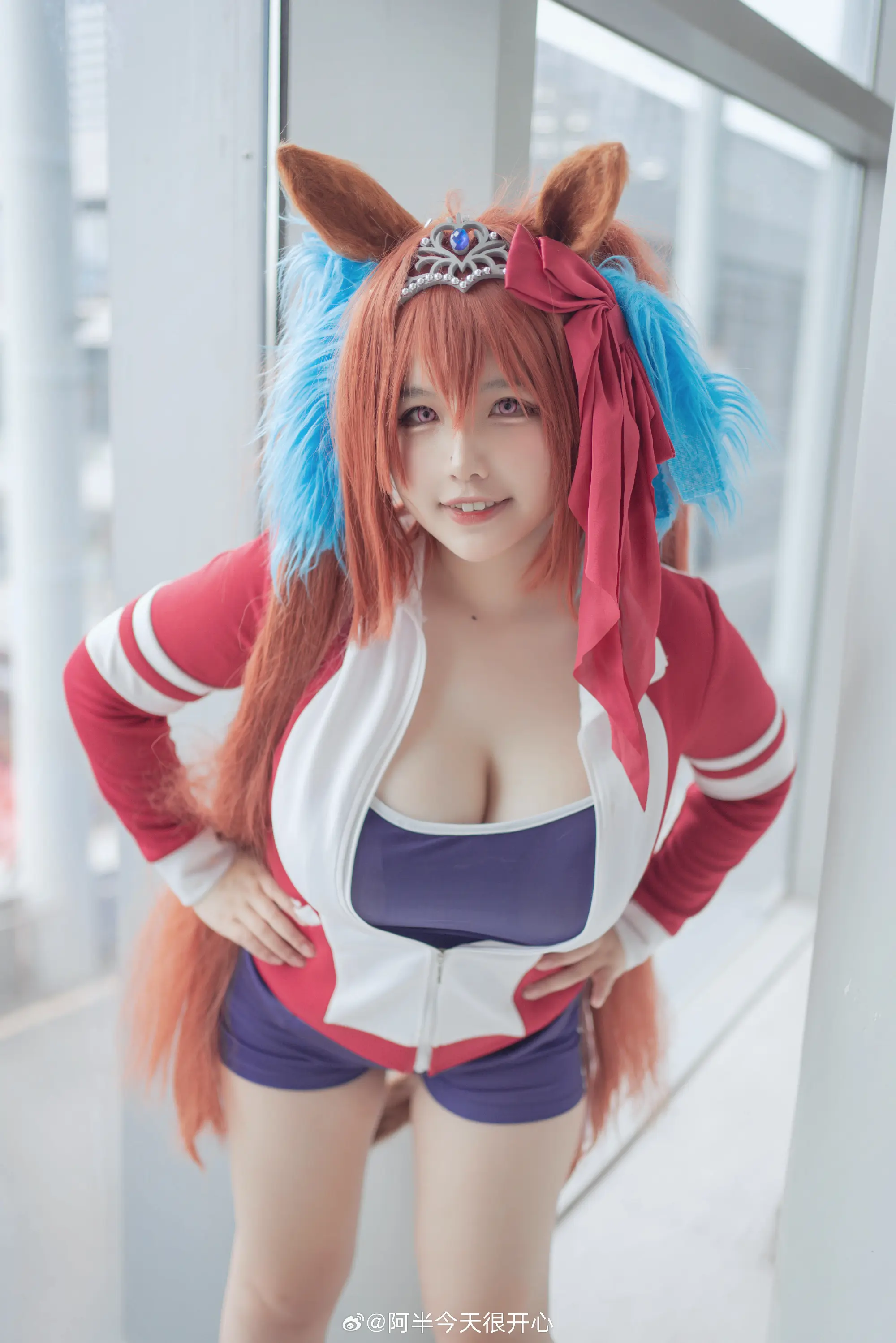 COSPLAY 赛马娘 大和赤骥@阿半今天很开心 COSPLAY-第4张