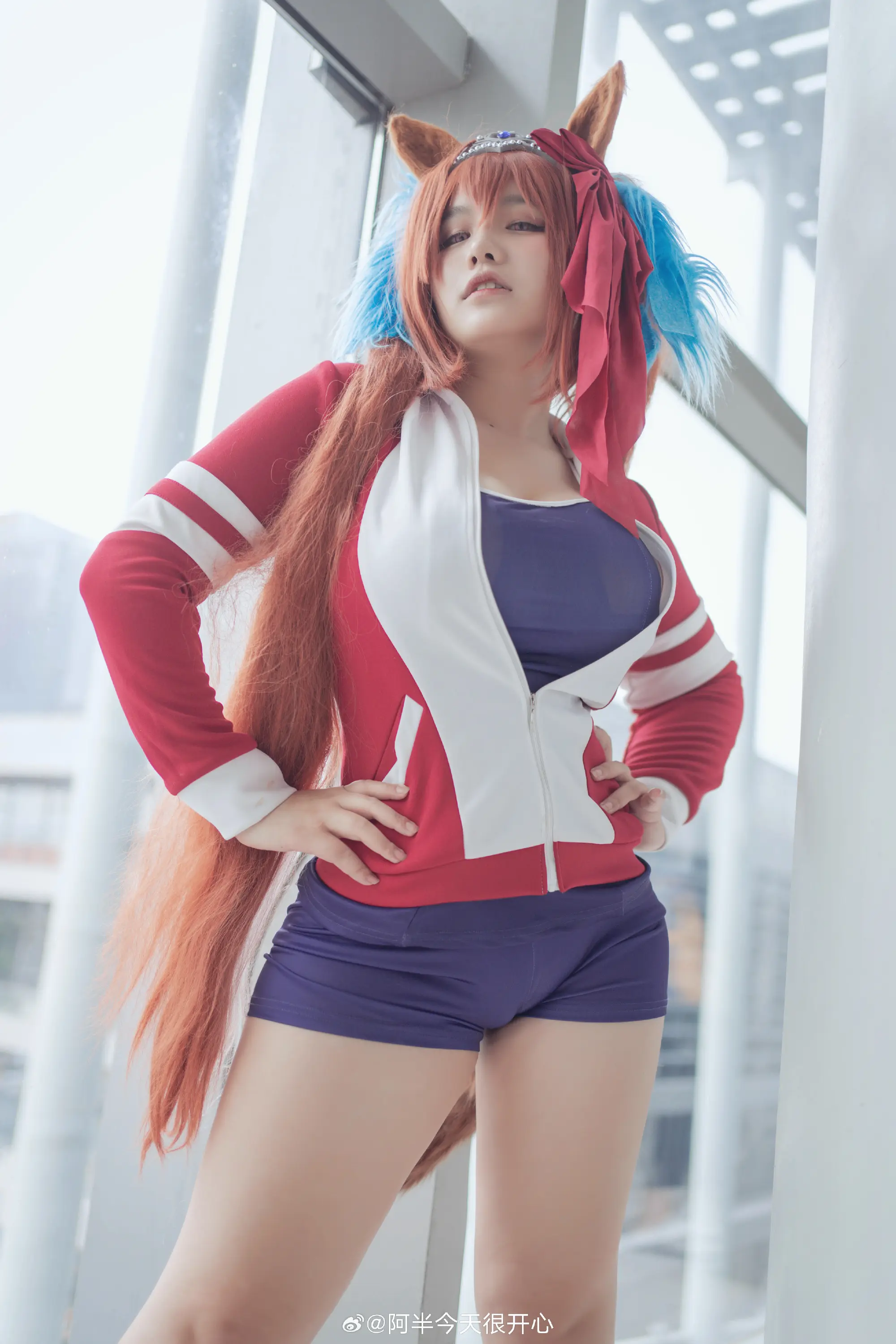 COSPLAY 赛马娘 大和赤骥@阿半今天很开心 COSPLAY-第5张