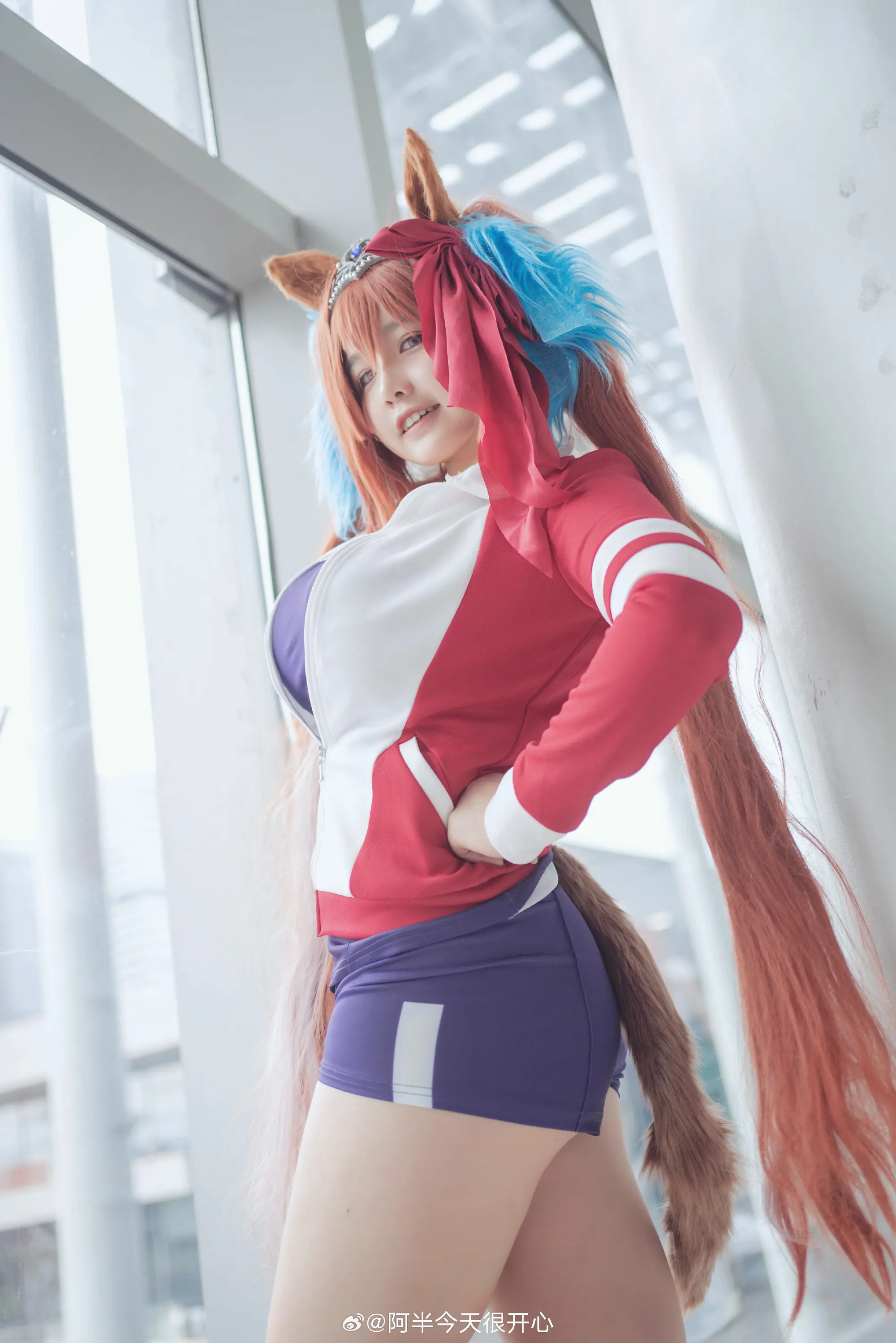 COSPLAY 赛马娘 大和赤骥@阿半今天很开心 COSPLAY-第7张