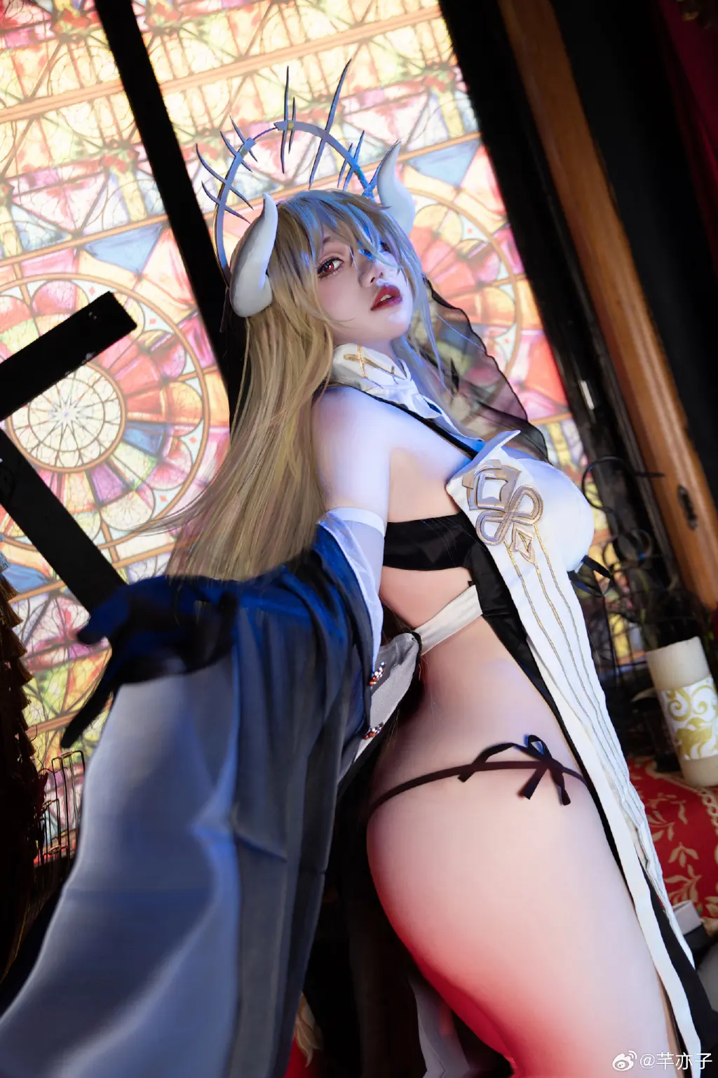 cosplay 碧蓝航线 ✝️怨仇cos正片@芊亦子 COSPLAY-第7张