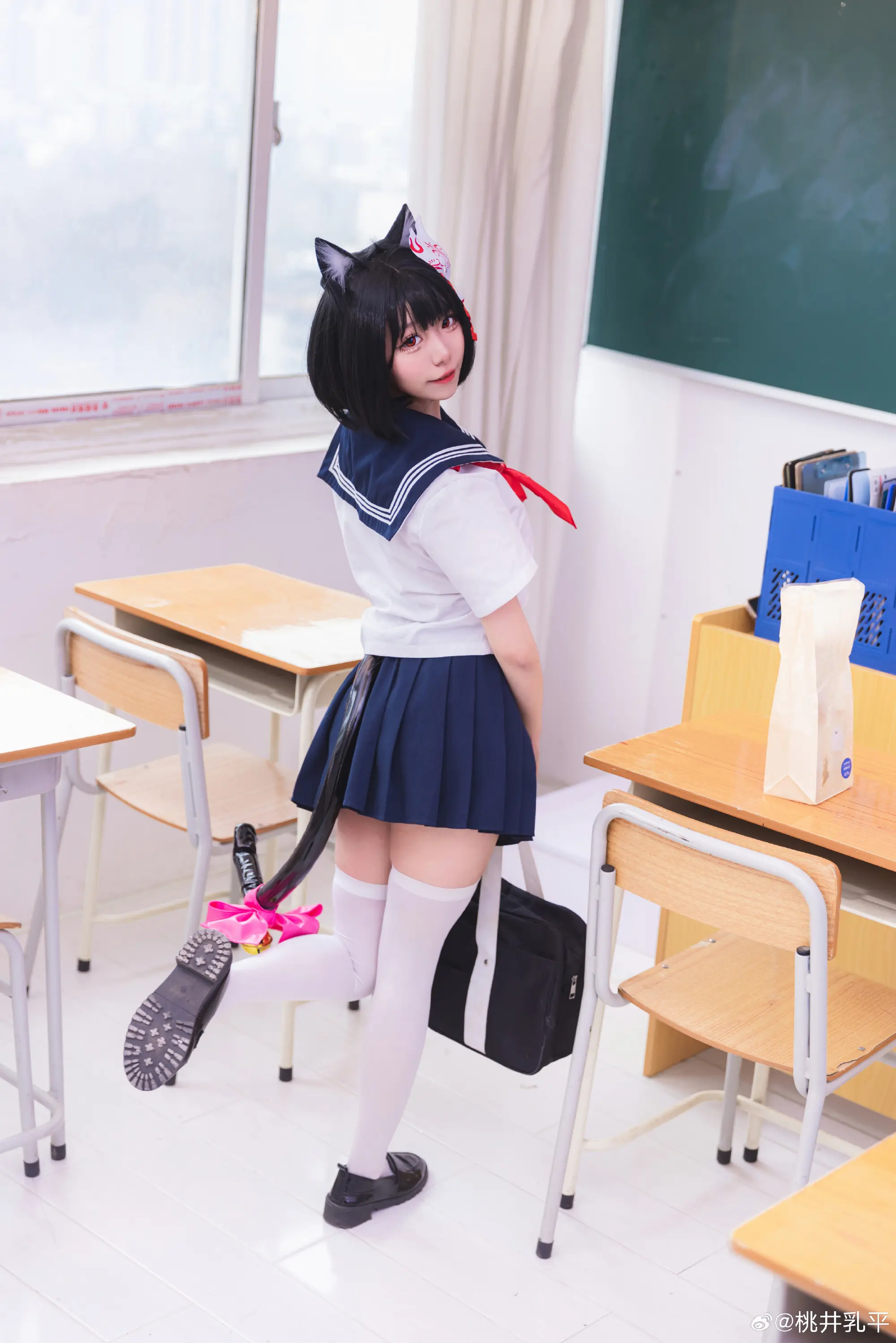 cosplay JK 碧蓝航线 山城@桃井乳平 COSPLAY-第3张