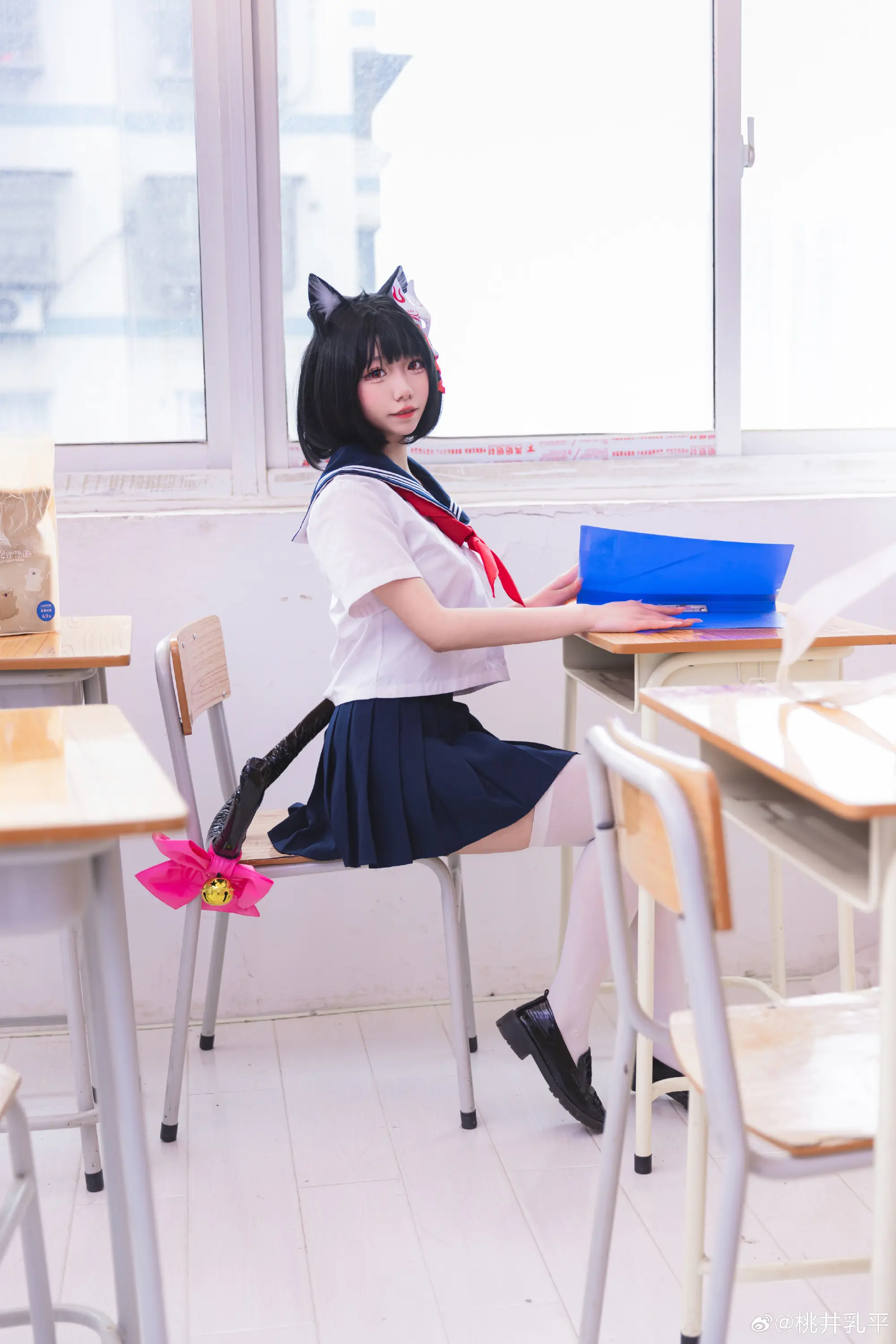 cosplay JK 碧蓝航线 山城@桃井乳平 COSPLAY-第5张
