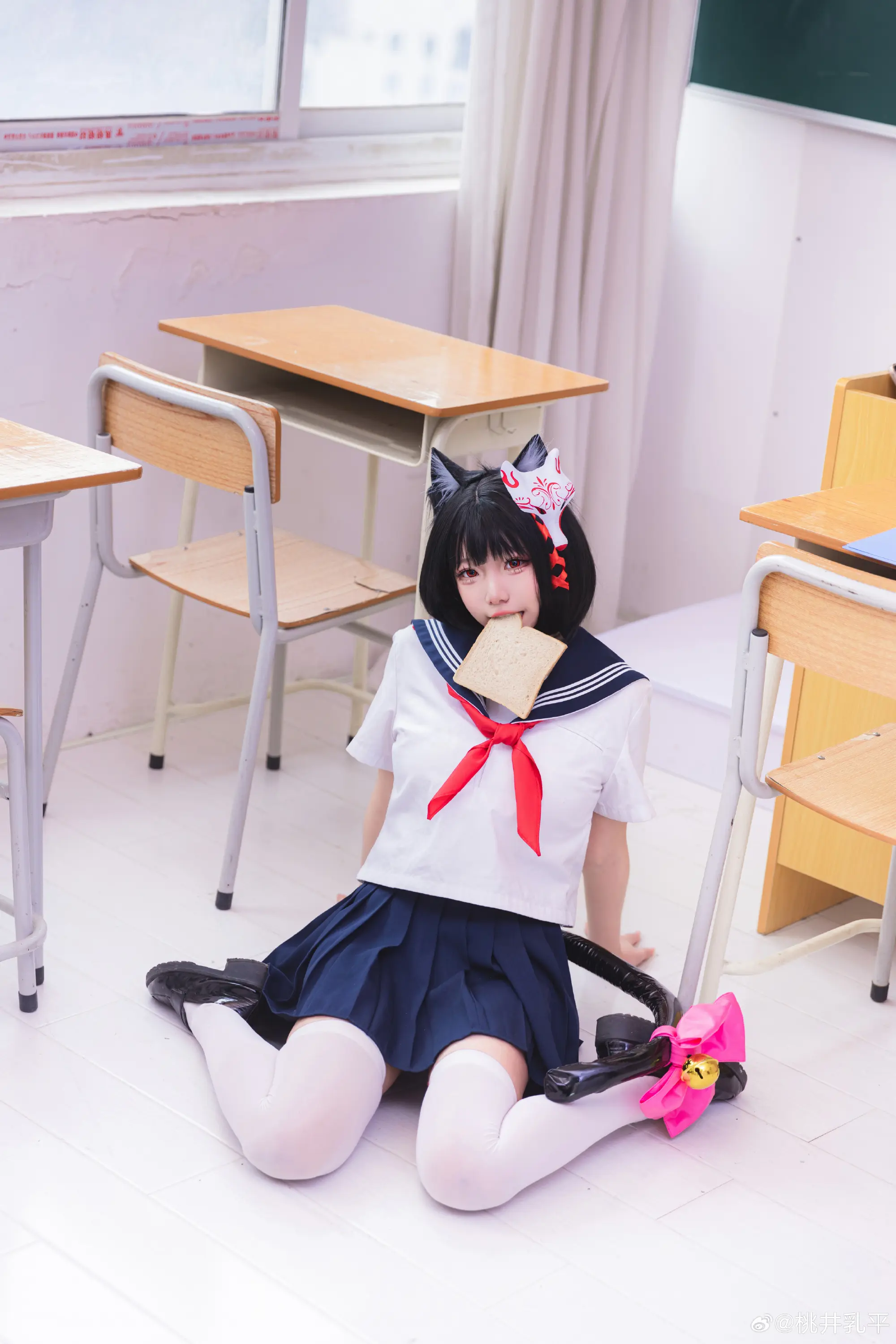cosplay JK 碧蓝航线 山城@桃井乳平 COSPLAY-第8张