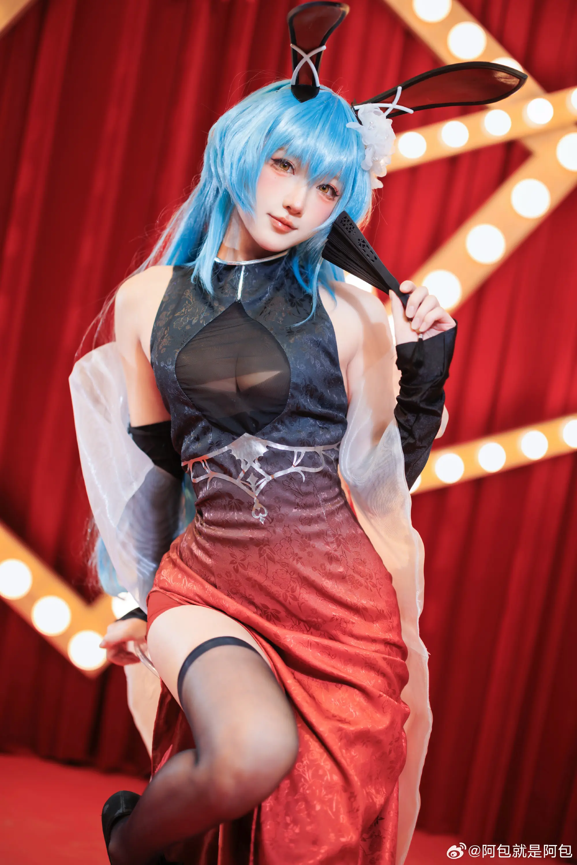 cosplay 碧蓝航线 树城旗袍🏮@阿包就是阿包 COSPLAY-第3张