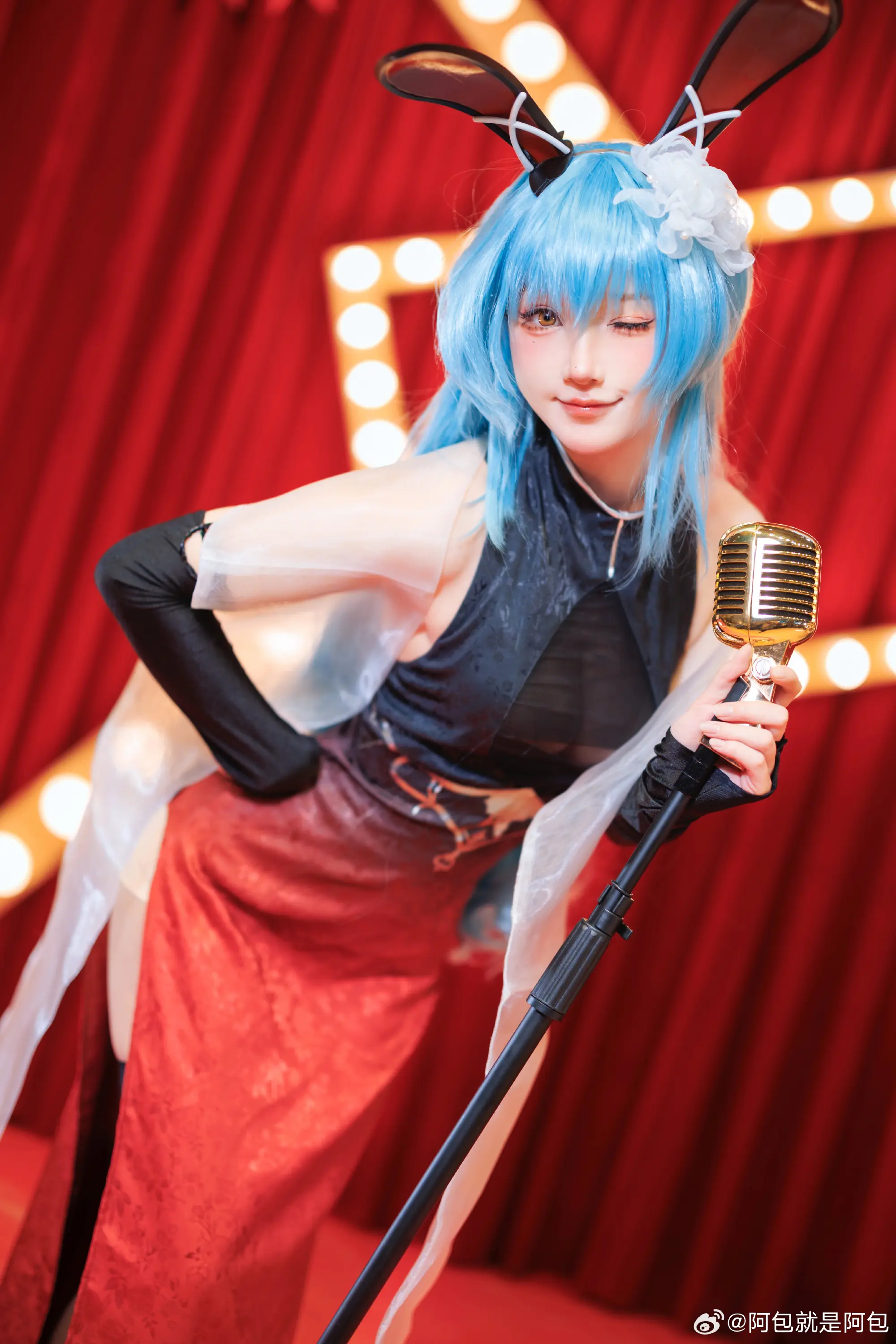 cosplay 碧蓝航线 树城旗袍🏮@阿包就是阿包 COSPLAY-第2张