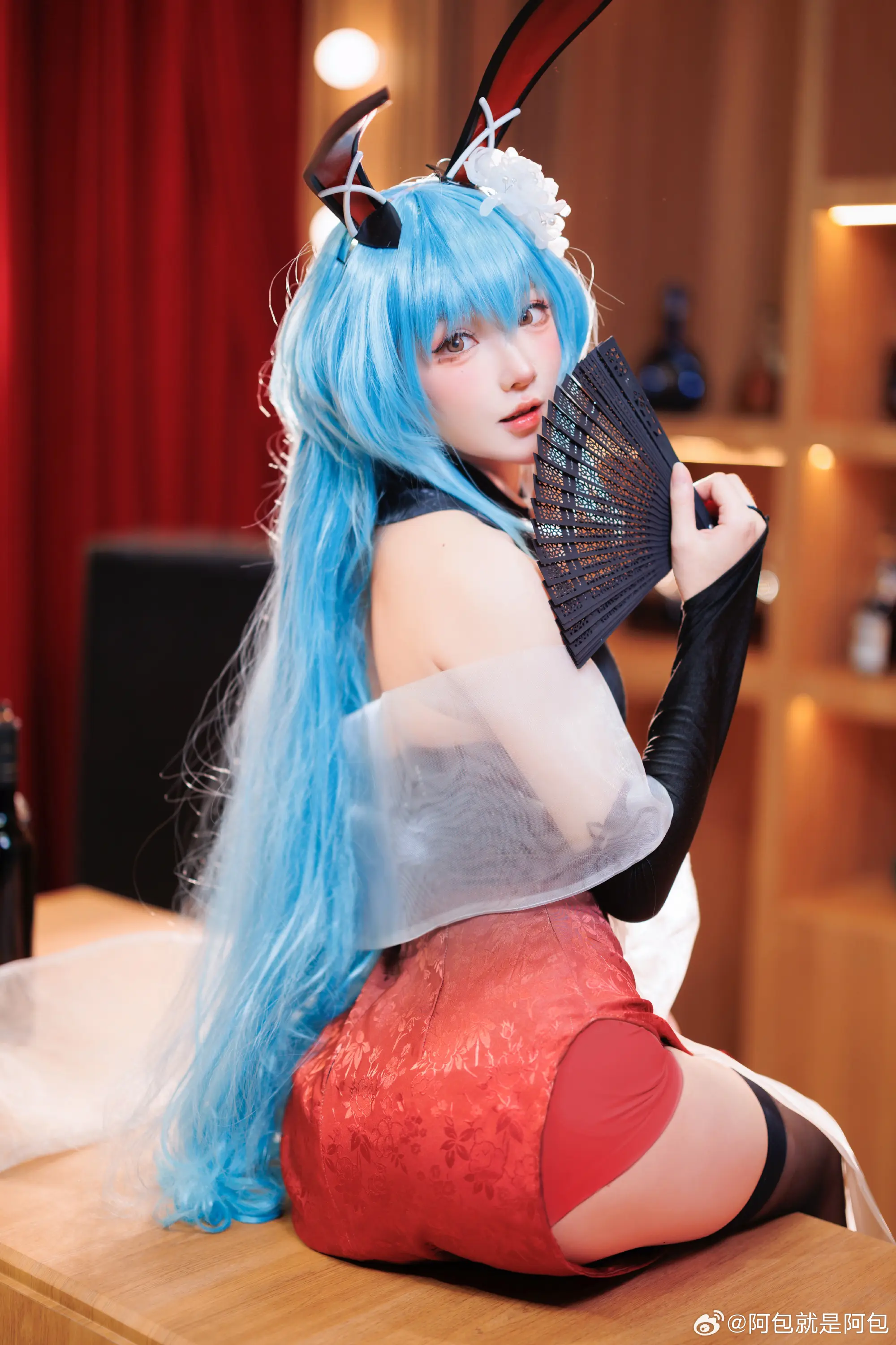 cosplay 碧蓝航线 树城旗袍🏮@阿包就是阿包 COSPLAY-第6张