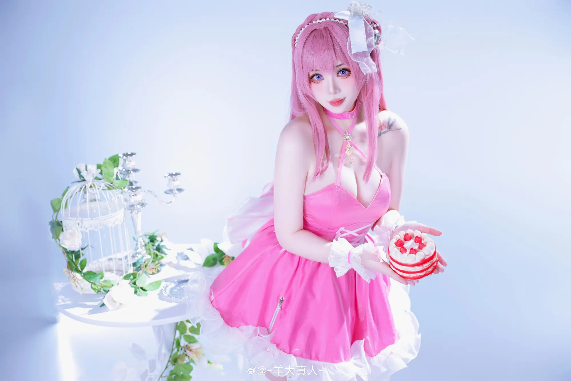 COSPLAY Nikke:胜利女神 🍑黎明派对「桃乐丝」@-羊大真人- COSPLAY-第6张