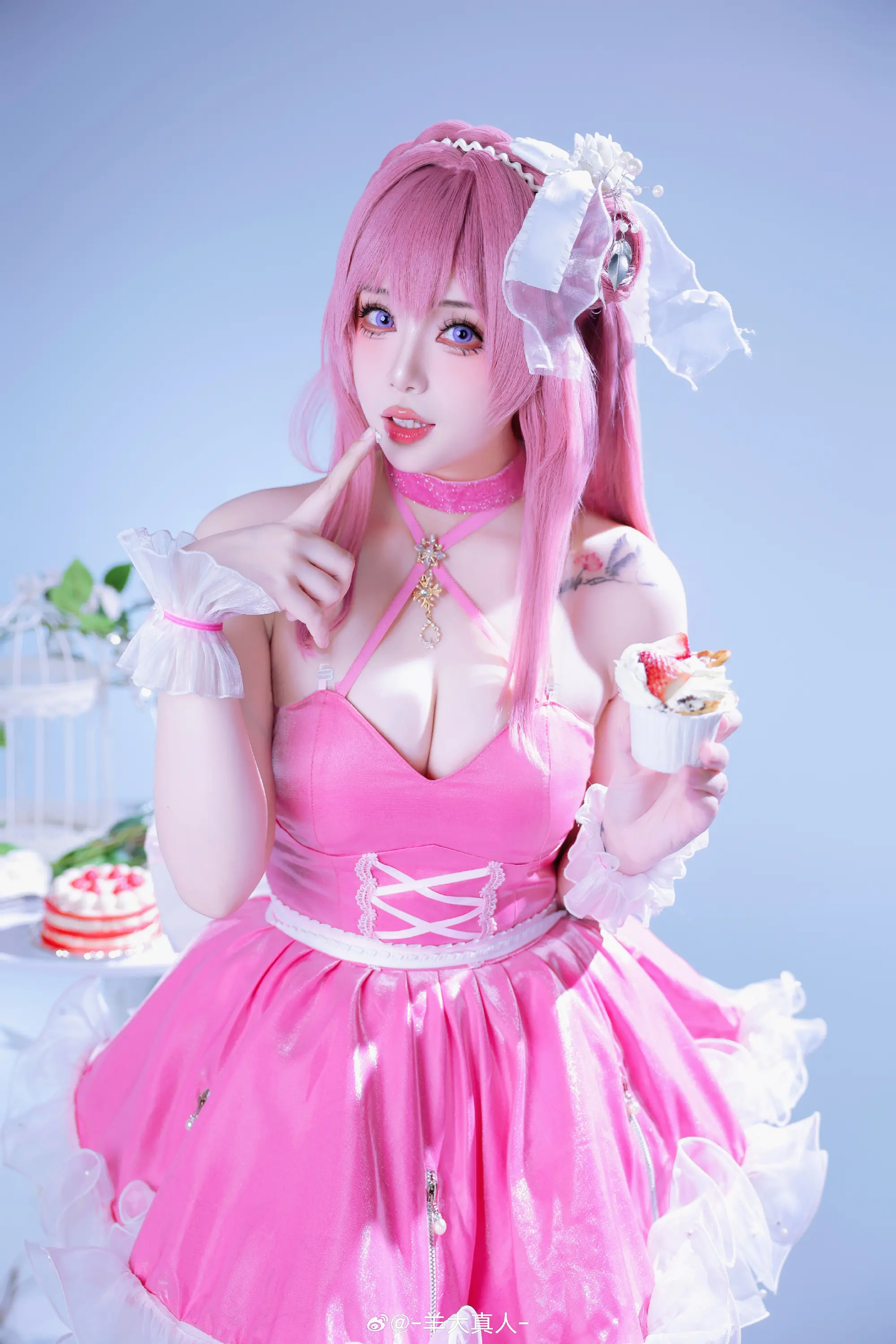 COSPLAY Nikke:胜利女神 🍑黎明派对「桃乐丝」@-羊大真人- COSPLAY-第7张
