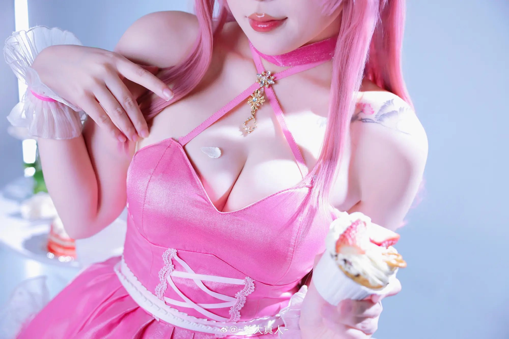 COSPLAY Nikke:胜利女神 🍑黎明派对「桃乐丝」@-羊大真人- COSPLAY-第8张