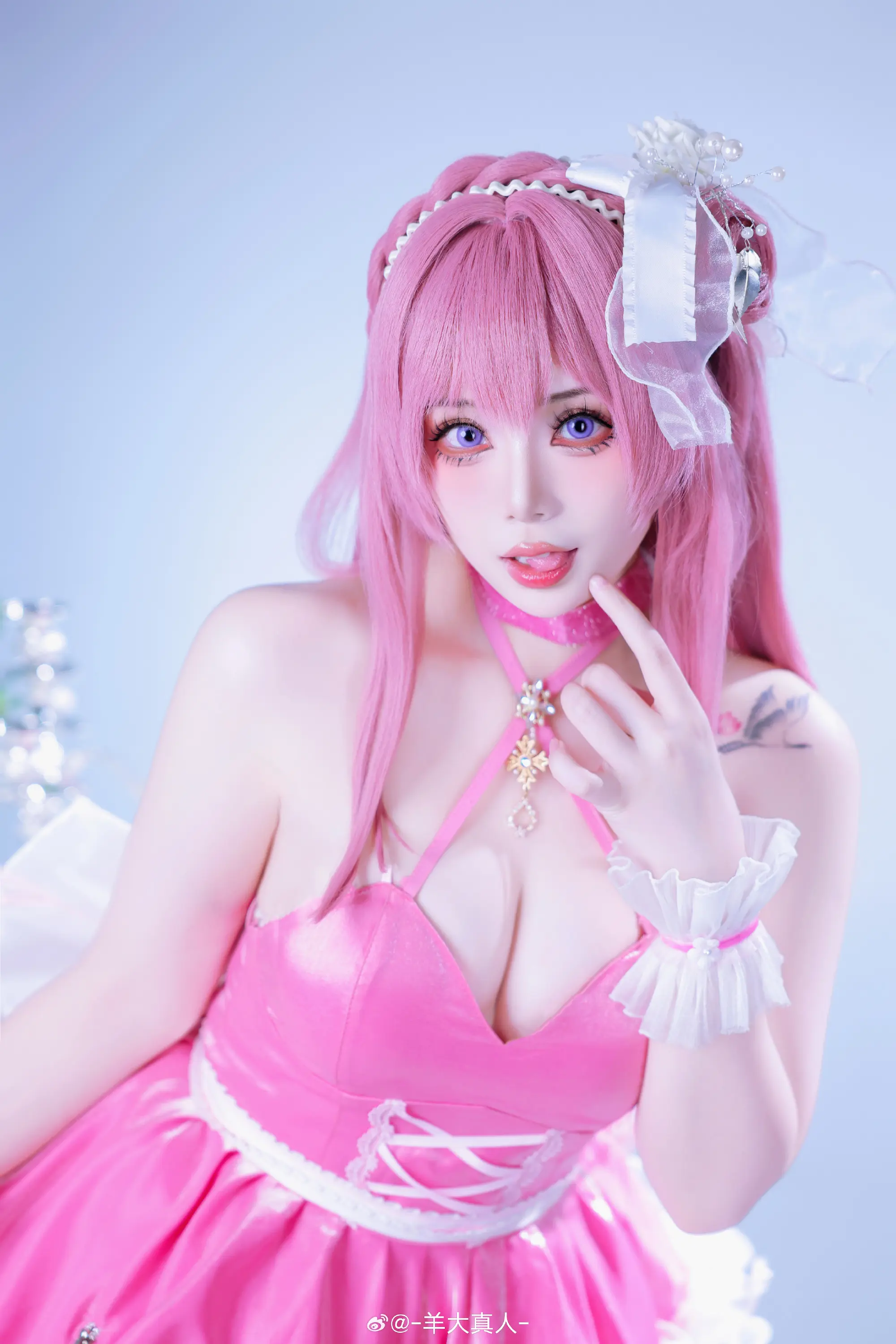 COSPLAY Nikke:胜利女神 🍑黎明派对「桃乐丝」@-羊大真人- COSPLAY-第9张