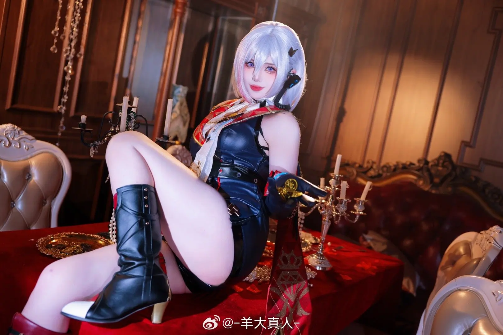 COSPLAY 崩坏：星穹铁道 托帕@-羊大真人- COSPLAY-第2张