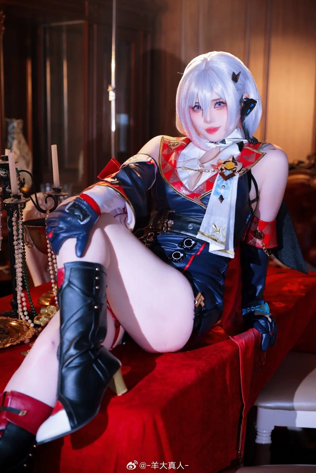 COSPLAY 崩坏：星穹铁道 托帕@-羊大真人- COSPLAY-第3张