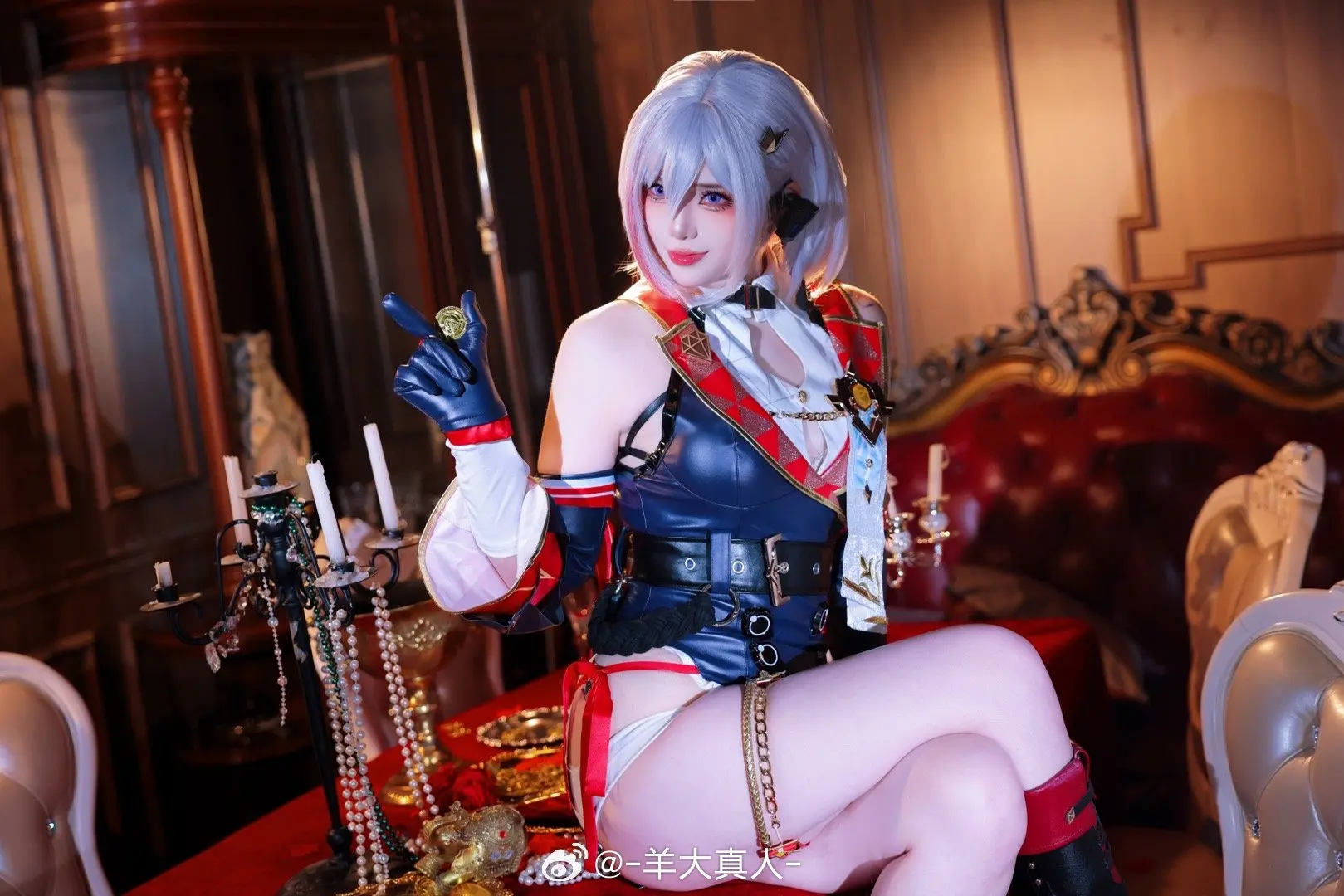 COSPLAY 崩坏：星穹铁道 托帕@-羊大真人- COSPLAY-第5张