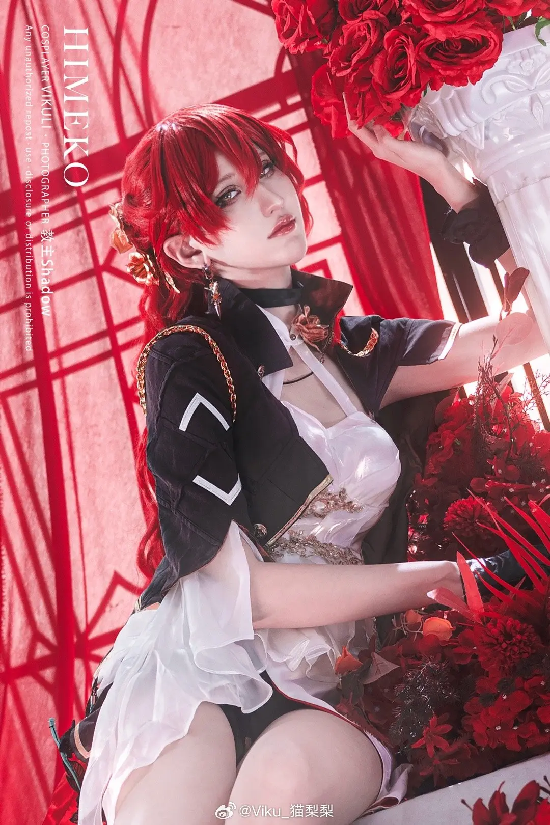 cosplay 崩坏星穹铁道 是谁的姬子妈咪❤️@Viku_猫梨梨 COSPLAY-第13张