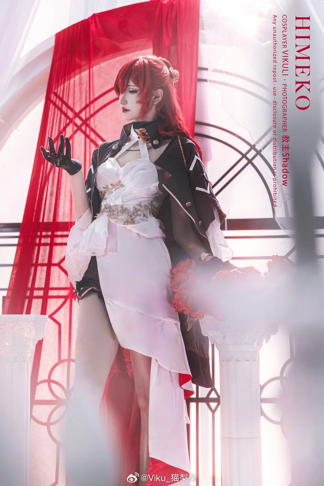 cosplay 崩坏星穹铁道 是谁的姬子妈咪❤️@Viku_猫梨梨 COSPLAY-第10张