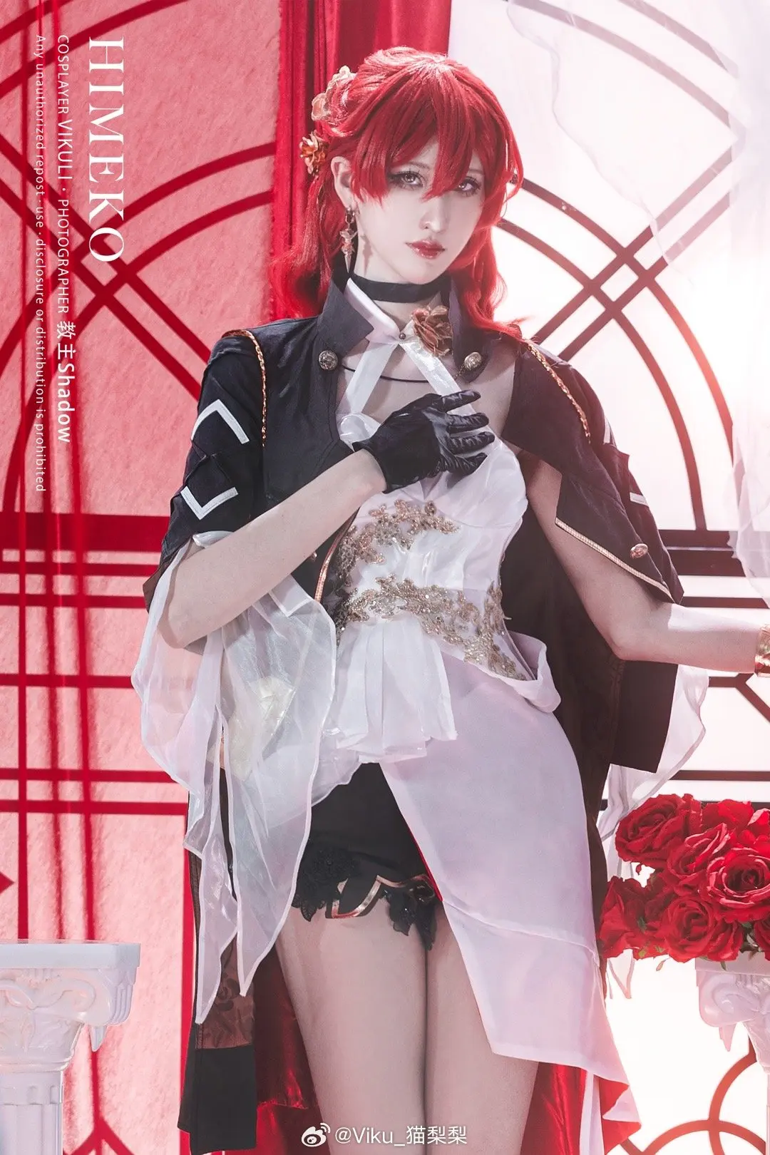 cosplay 崩坏星穹铁道 是谁的姬子妈咪❤️@Viku_猫梨梨 COSPLAY-第11张