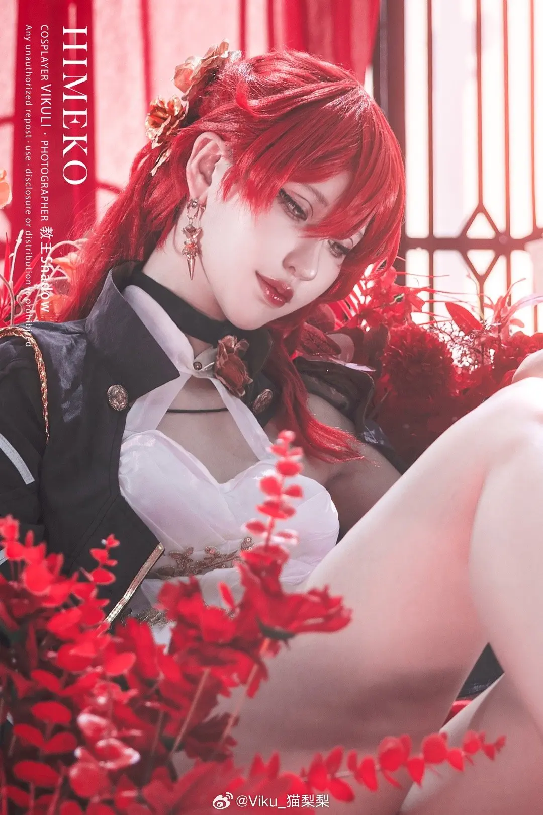 cosplay 崩坏星穹铁道 是谁的姬子妈咪❤️@Viku_猫梨梨 COSPLAY-第14张