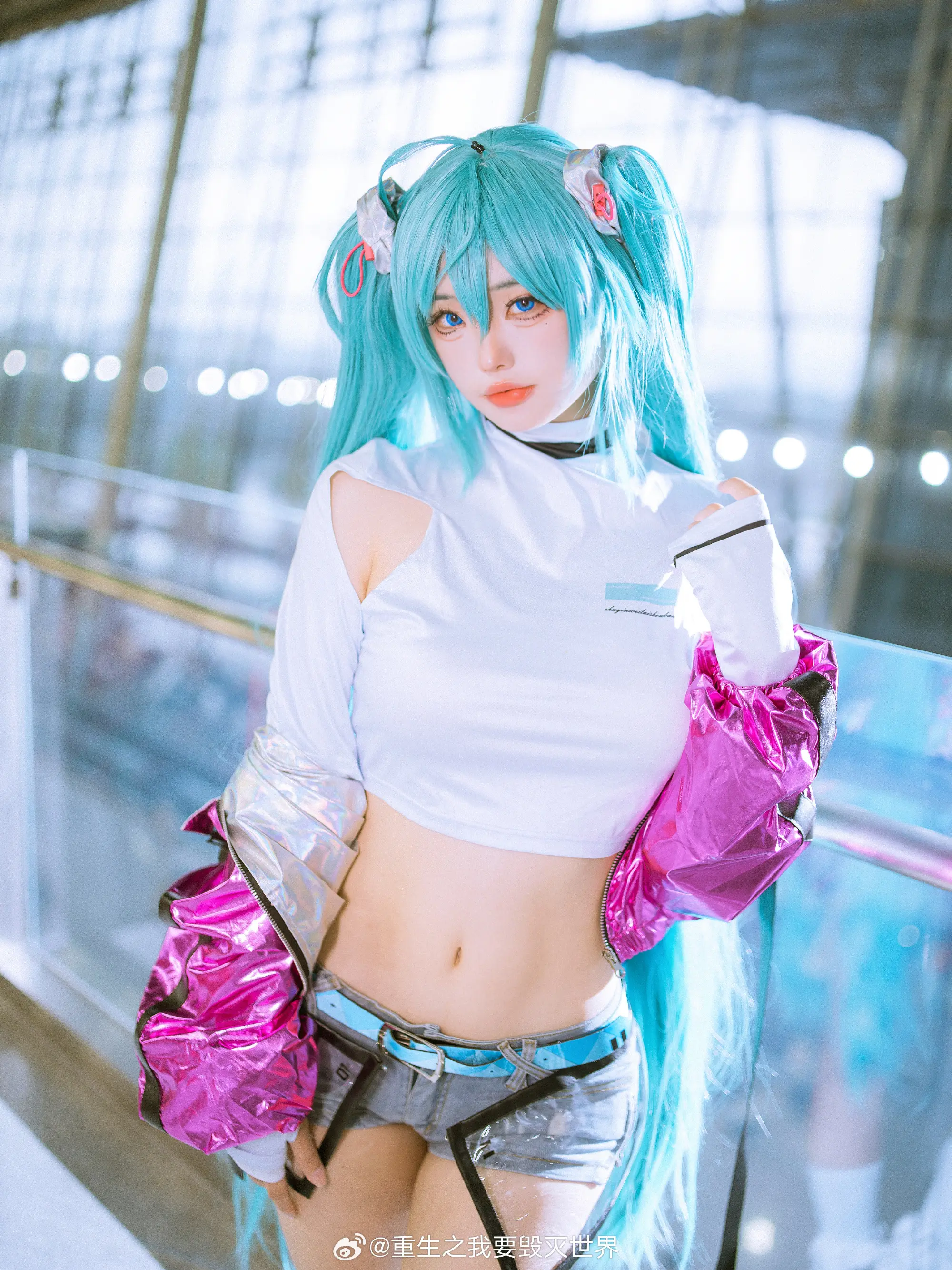 COSPLAY 米山舞X初音未来@重生之我要毁灭世界 COSPLAY-第7张