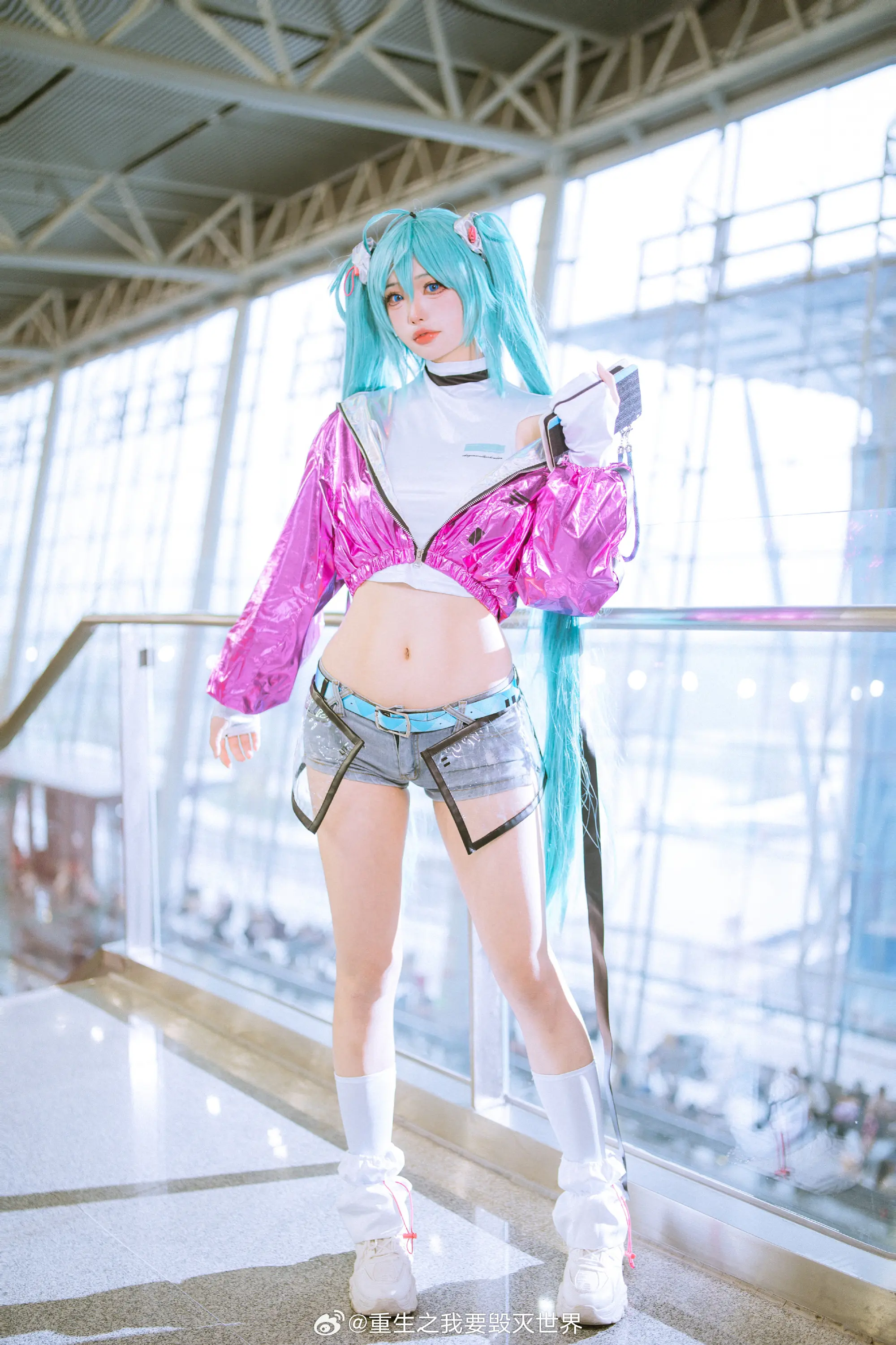 COSPLAY 米山舞X初音未来@重生之我要毁灭世界 COSPLAY-第4张