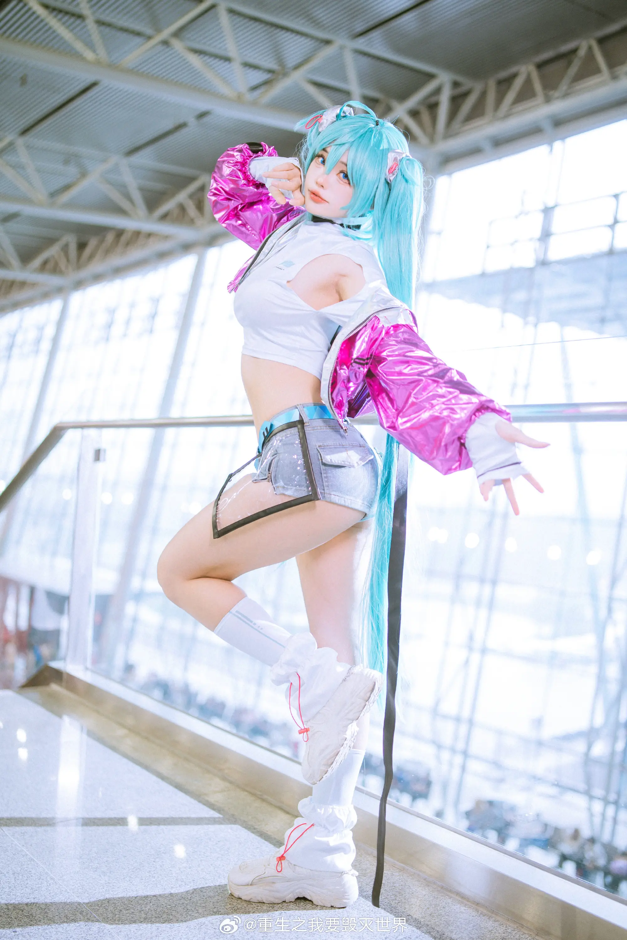 COSPLAY 米山舞X初音未来@重生之我要毁灭世界 COSPLAY-第9张