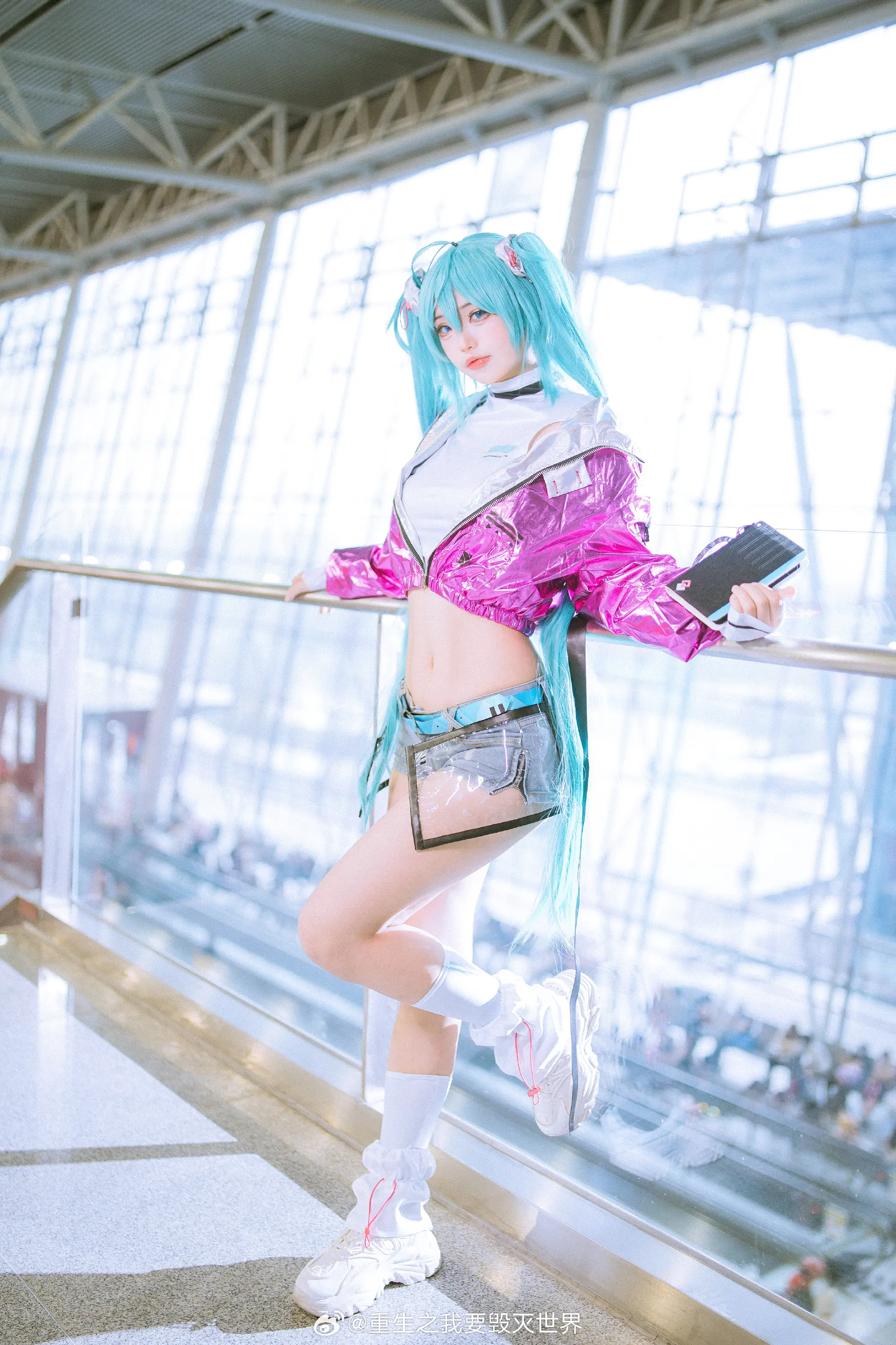 COSPLAY 米山舞X初音未来@重生之我要毁灭世界 COSPLAY-第12张