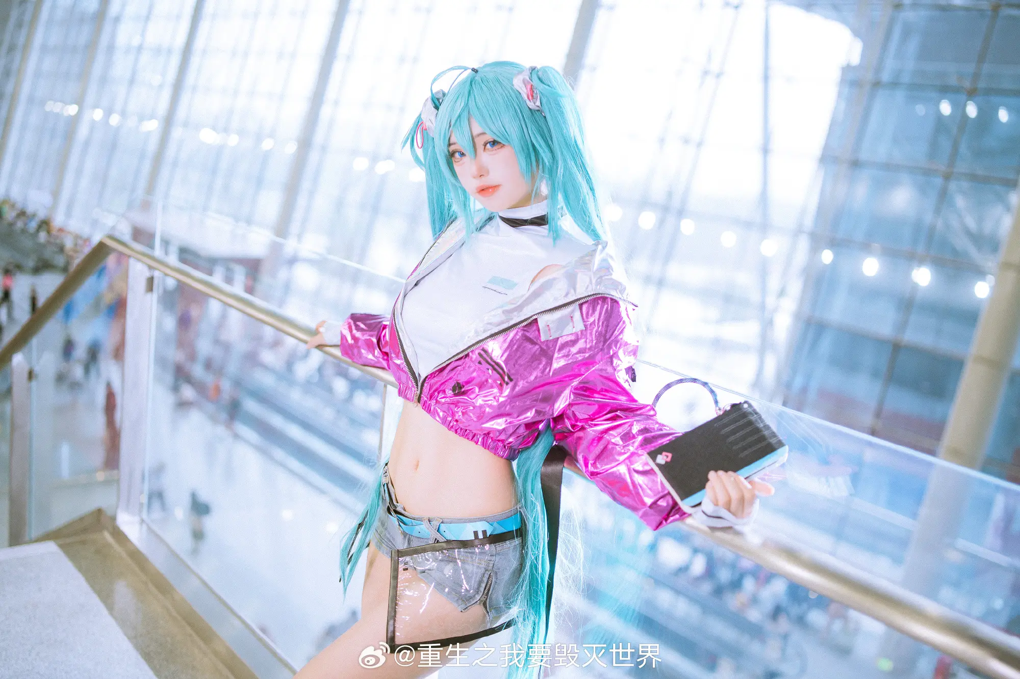 COSPLAY 米山舞X初音未来@重生之我要毁灭世界 COSPLAY-第2张