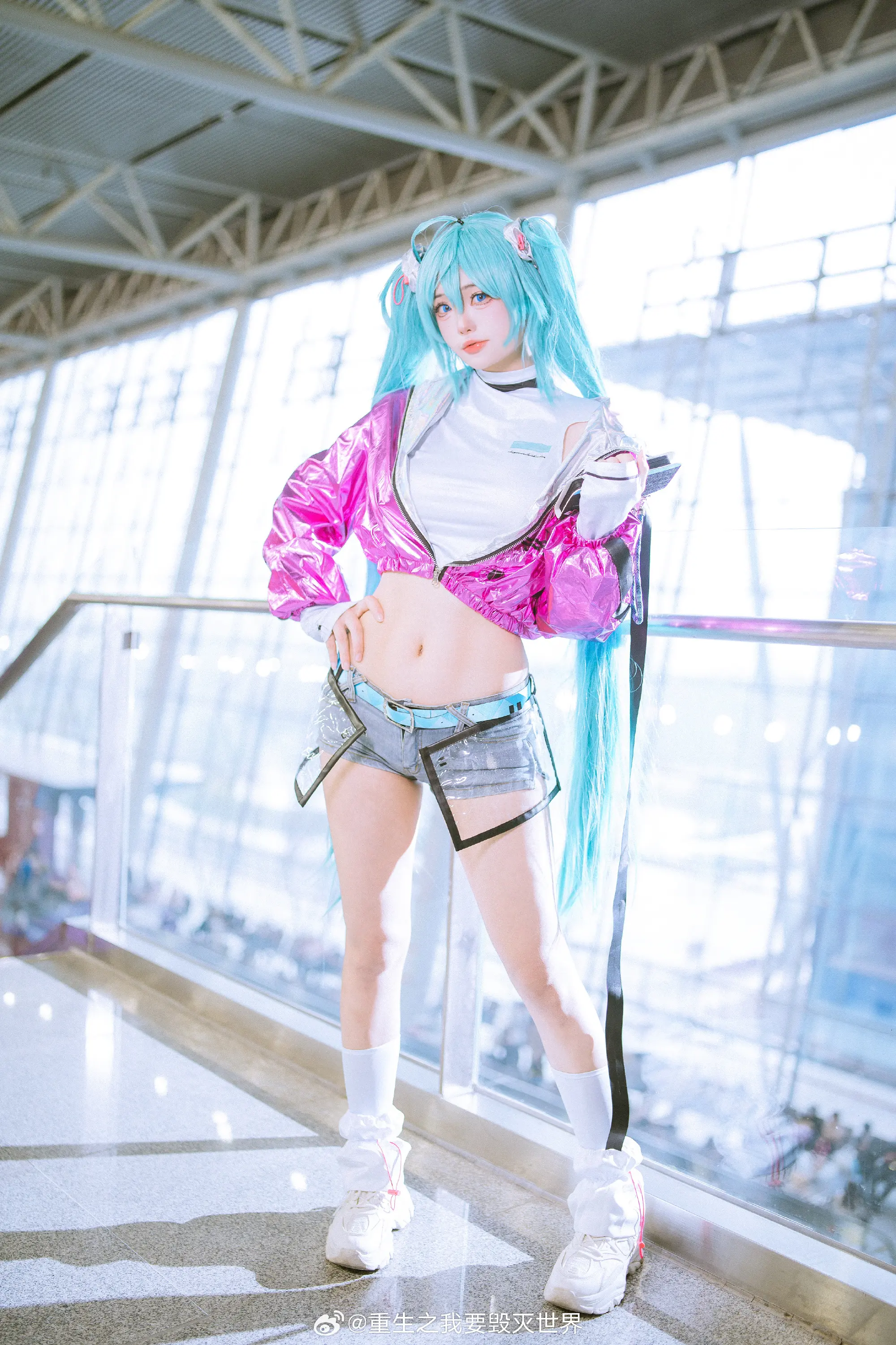 COSPLAY 米山舞X初音未来@重生之我要毁灭世界 COSPLAY-第13张