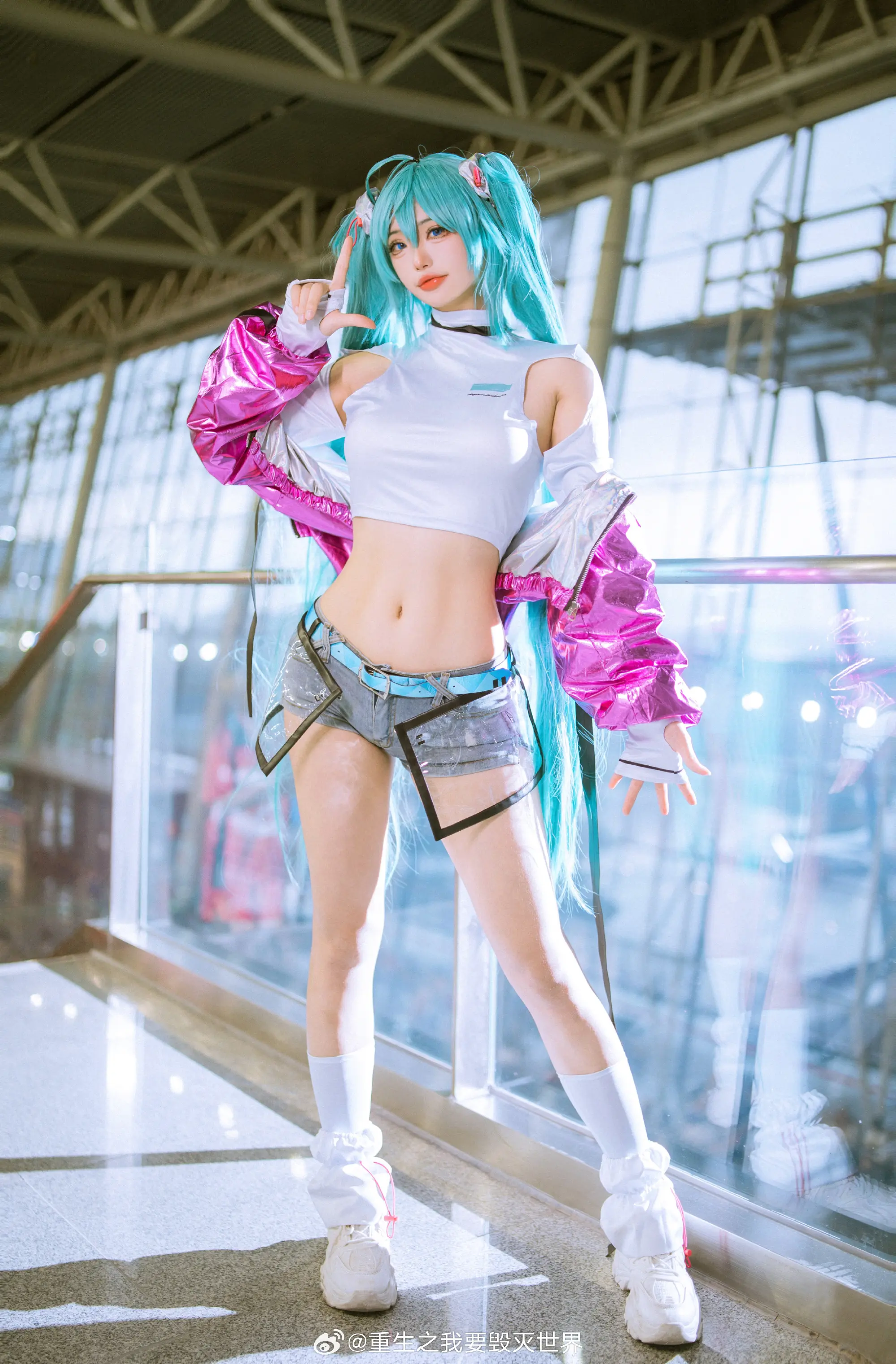 COSPLAY 米山舞X初音未来@重生之我要毁灭世界 COSPLAY-第11张