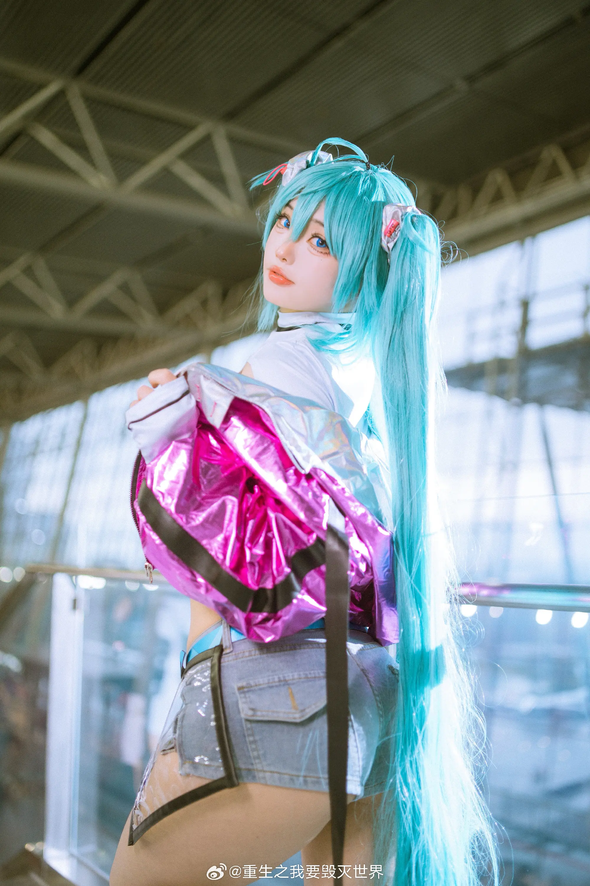 COSPLAY 米山舞X初音未来@重生之我要毁灭世界 COSPLAY-第5张