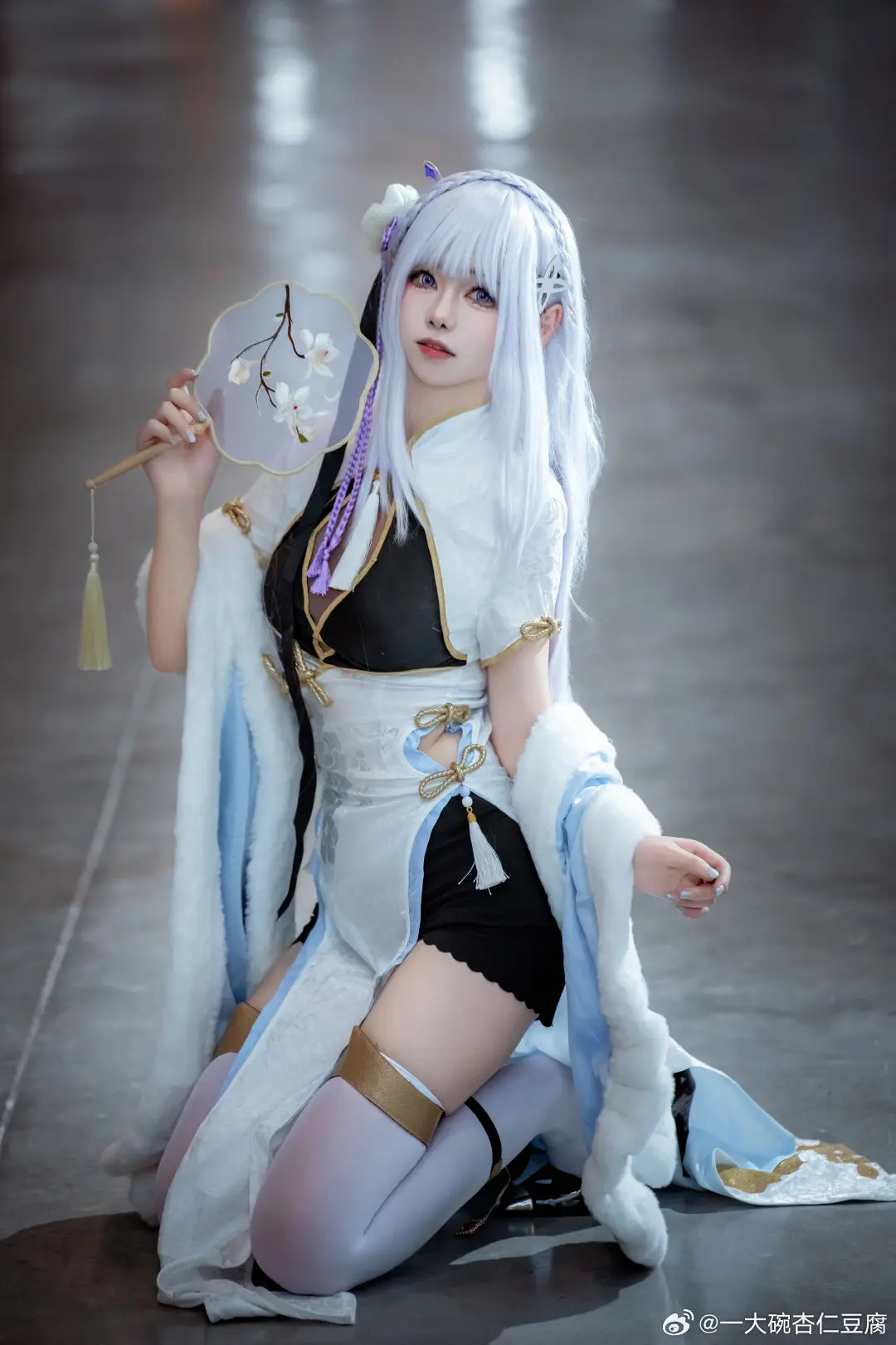 cosplay 从零开始的异世界生活 艾米莉亚@一大碗杏仁豆腐 COSPLAY-第4张