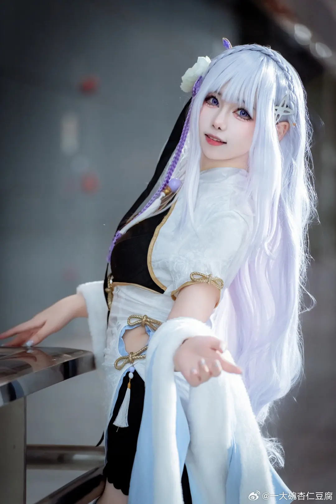 cosplay 从零开始的异世界生活 艾米莉亚@一大碗杏仁豆腐 COSPLAY-第2张